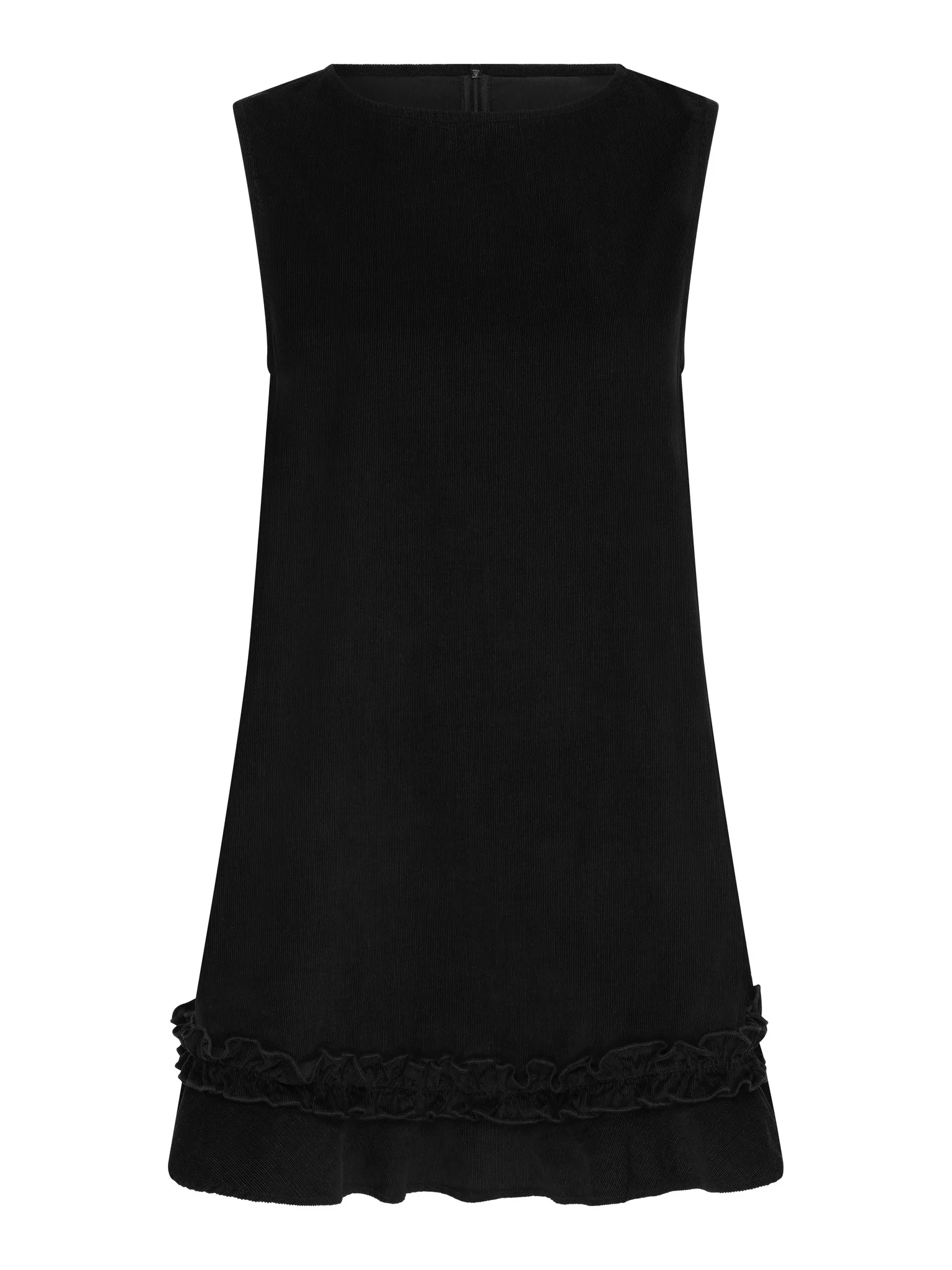 Adora Cord Dress in Black - Image 8