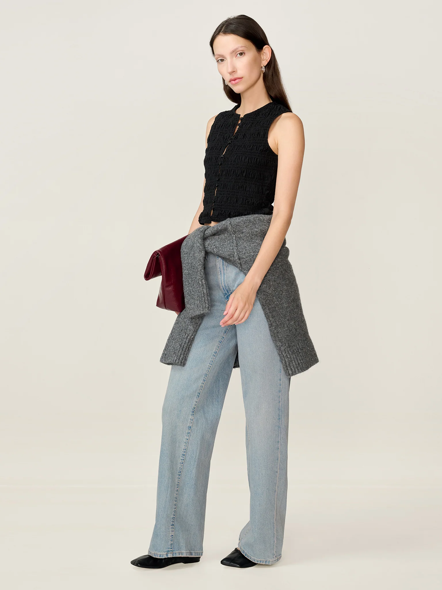 Alana Top in Black - Image 3