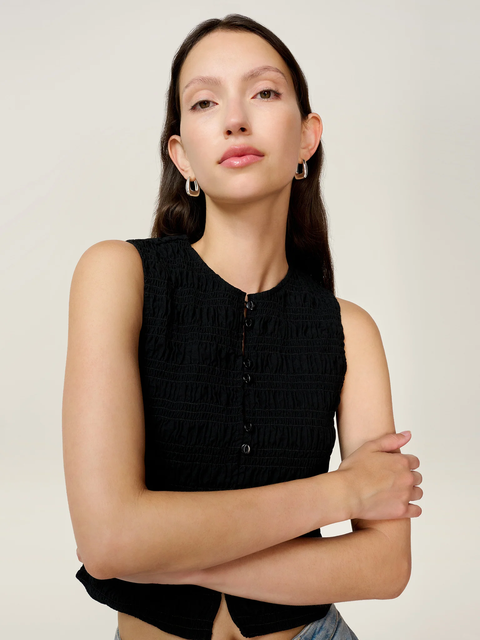 Alana Top in Black - Image 5