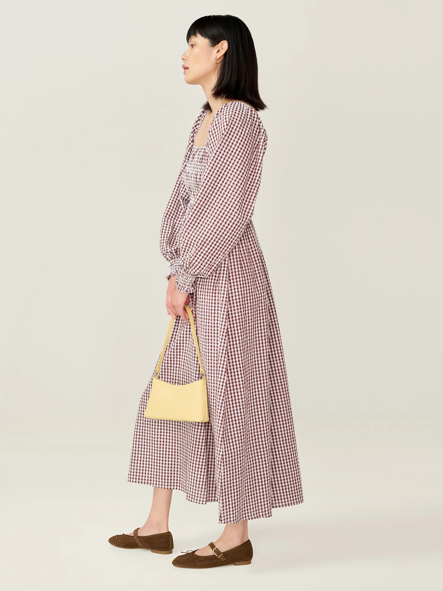 Amaryllis Dress in Chocolate - Image 4