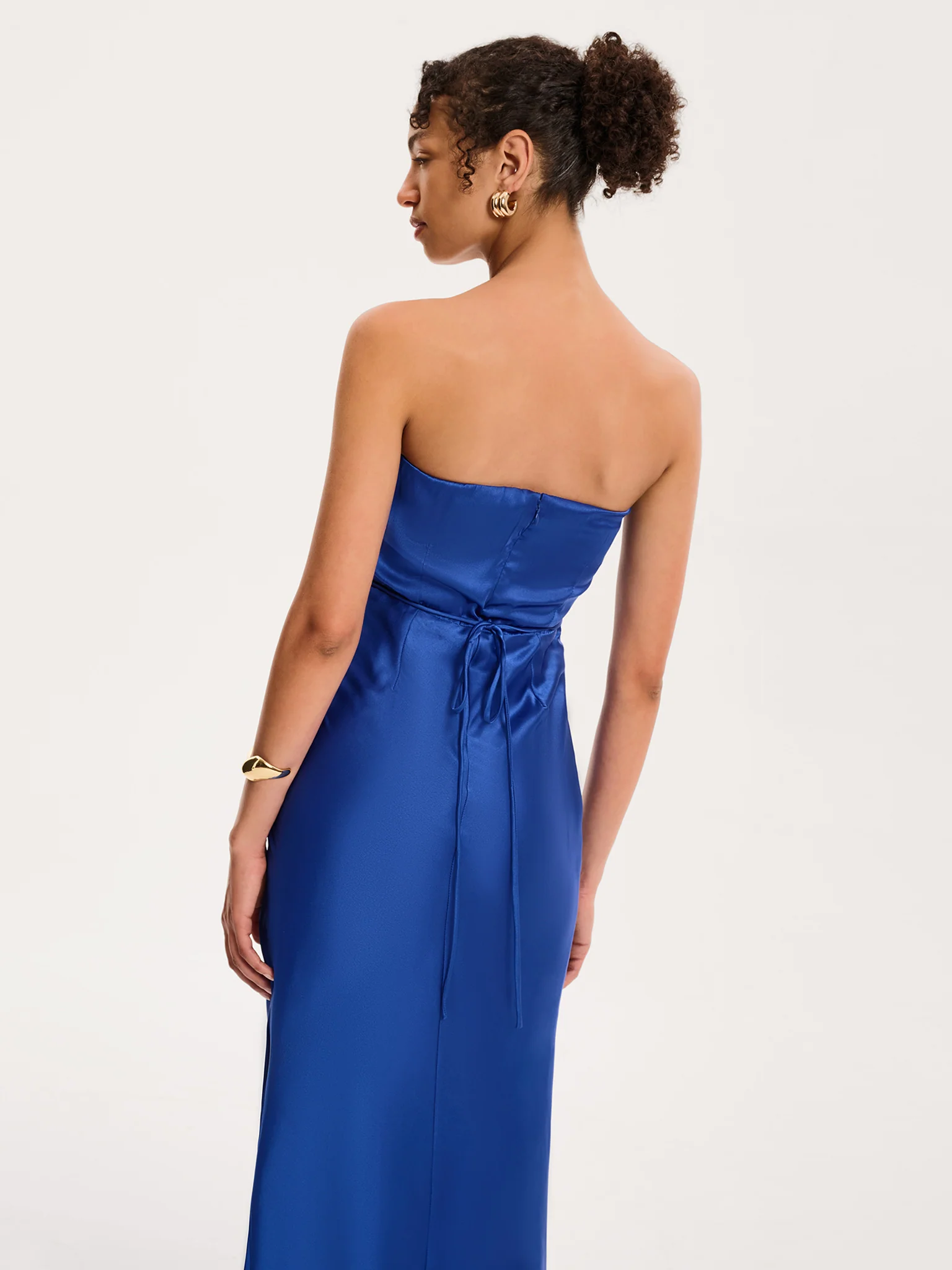 Amdra Dress in Cobalt - Image 5