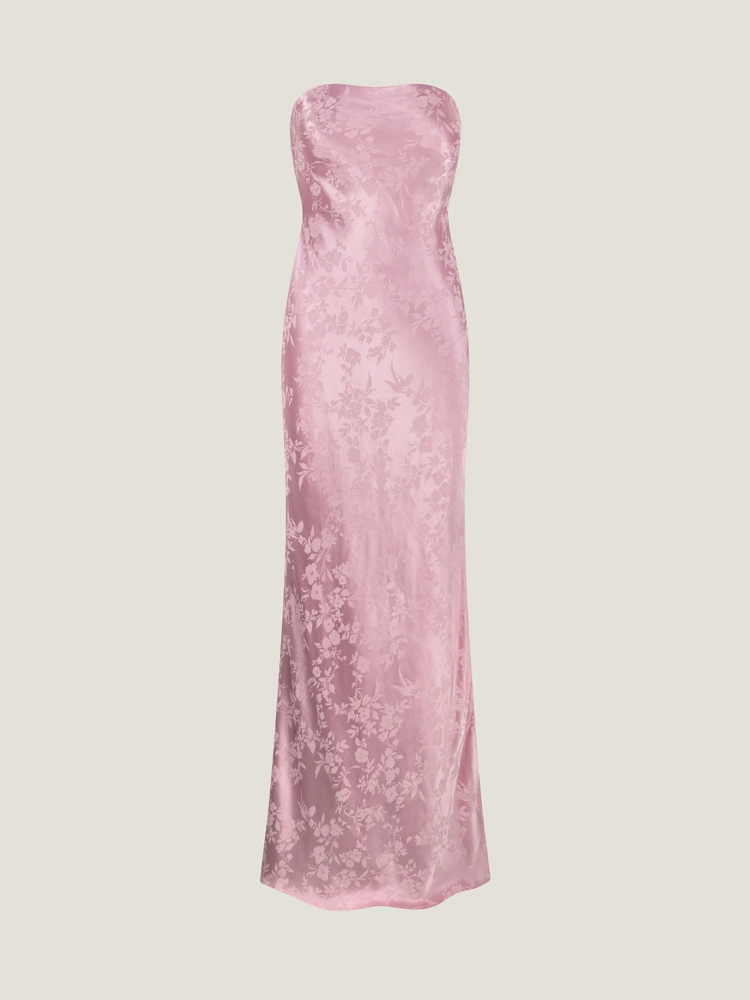Amdra Jacquard Dress in Bleached Mauve - Image 6