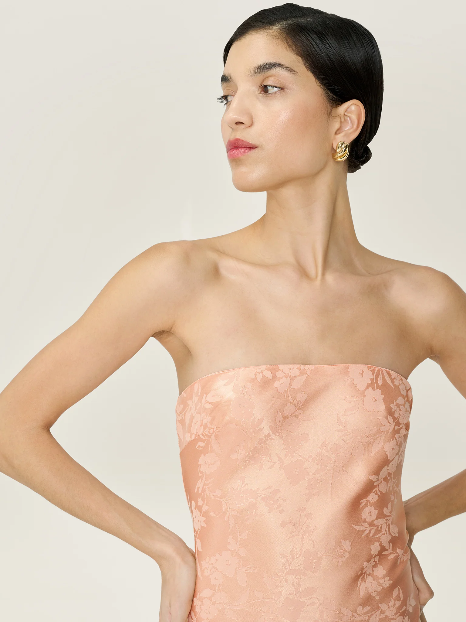 Amdra Jacquard Dress in Prairie Sunset - Image 2