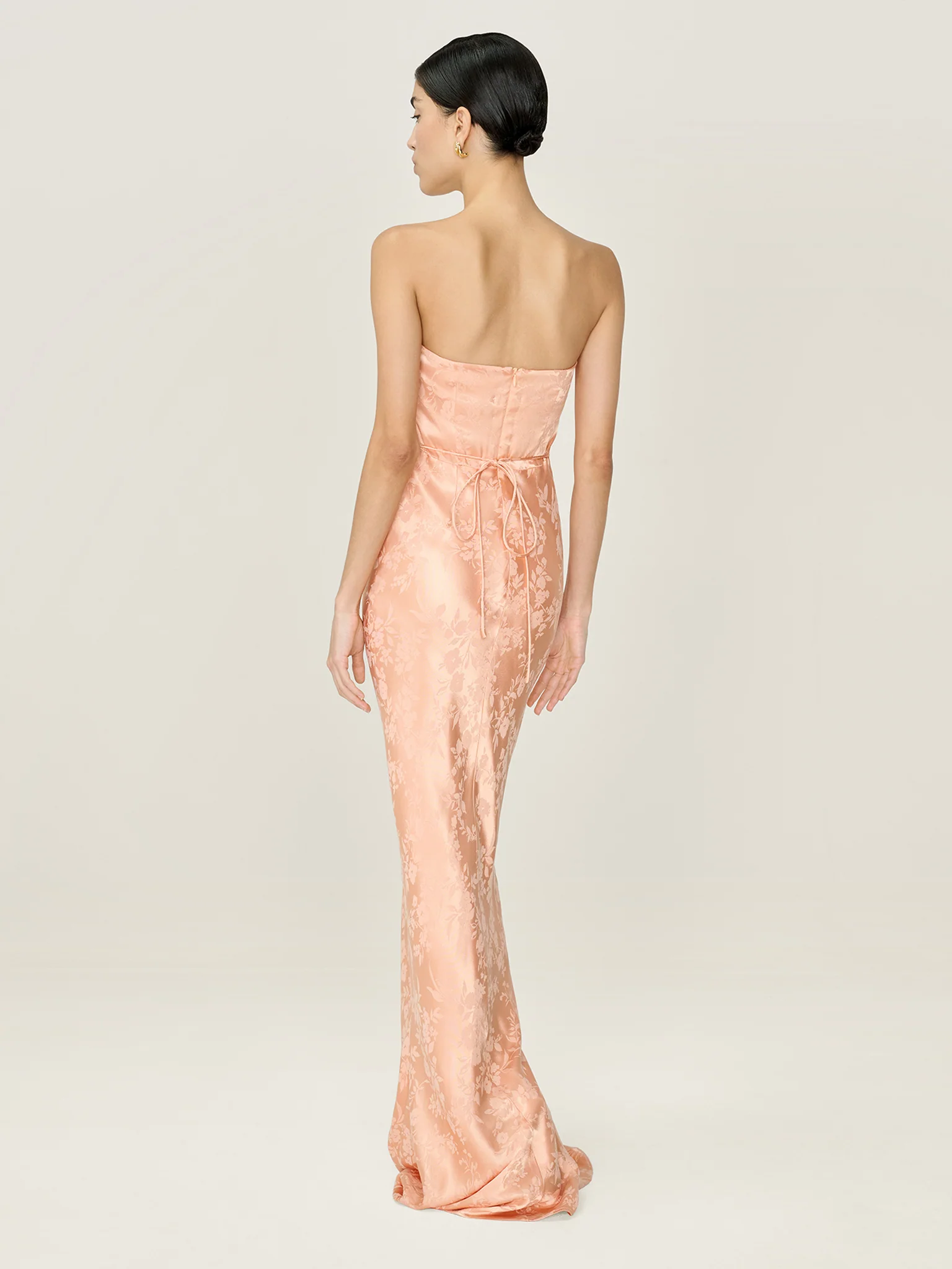 Amdra Jacquard Dress in Prairie Sunset - Image 3