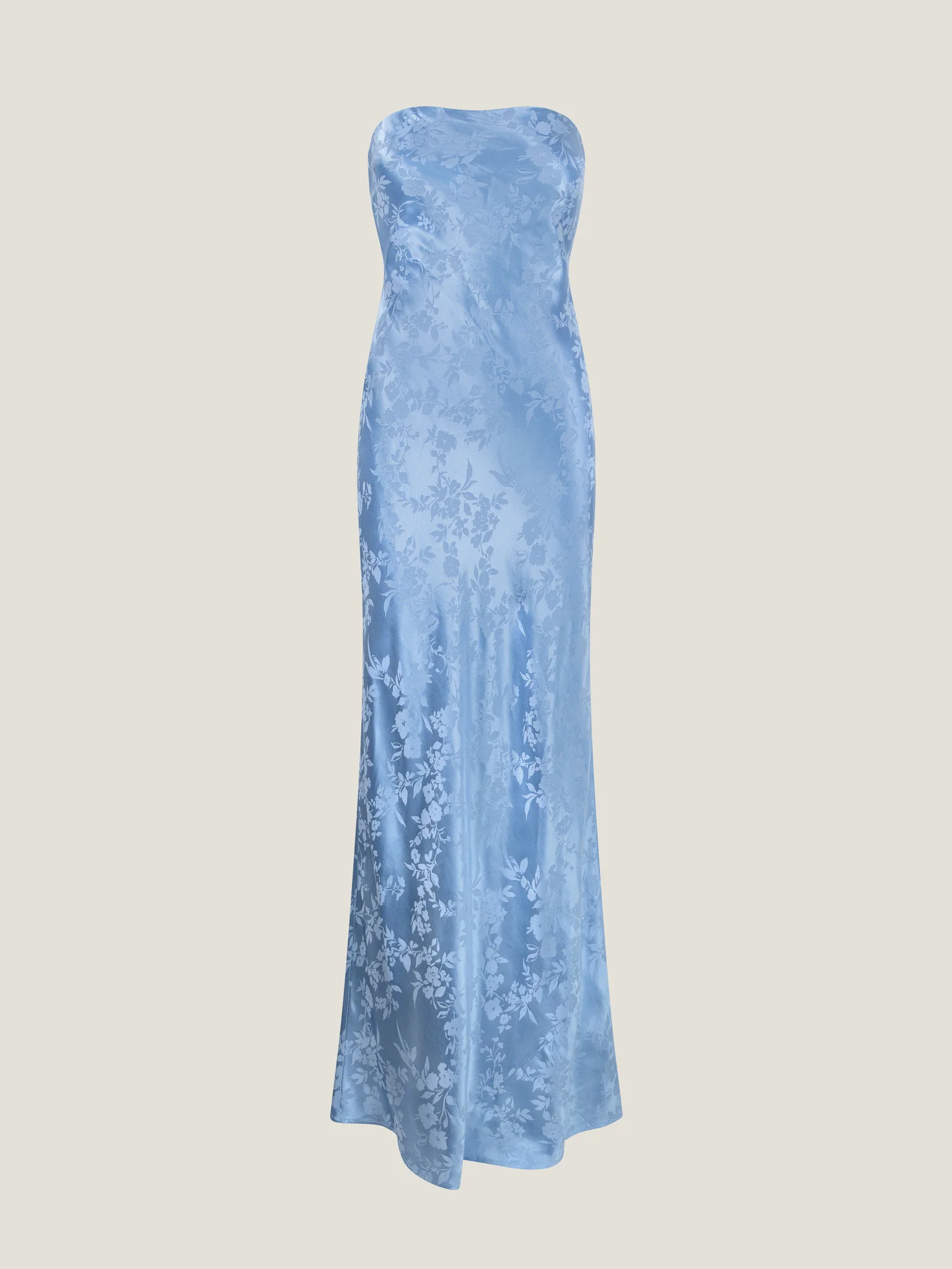 Amdra Jacquard Dress in Vista Blue - Image 6
