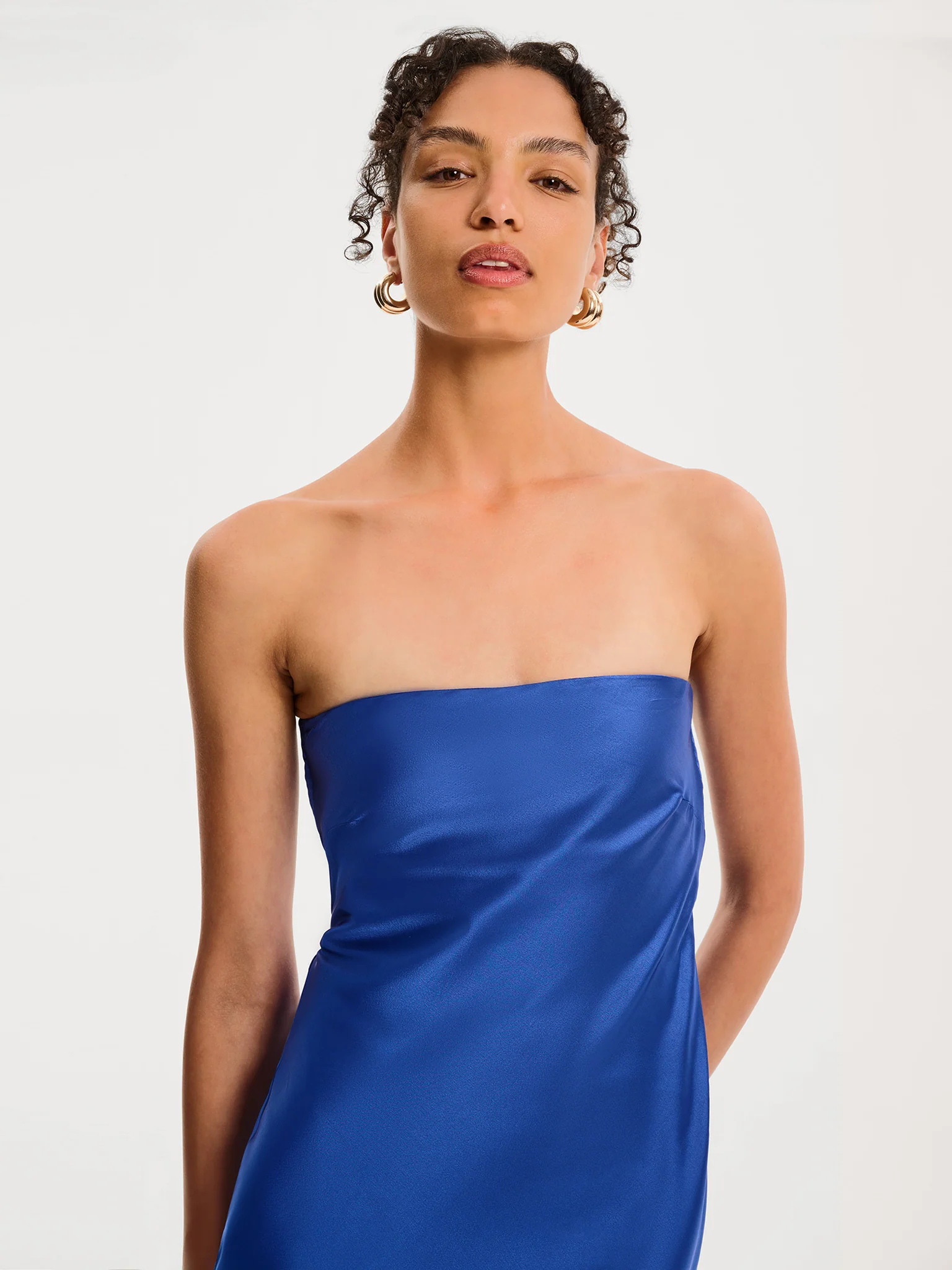 Amdra Maxi Dress in Cobalt - Image 5