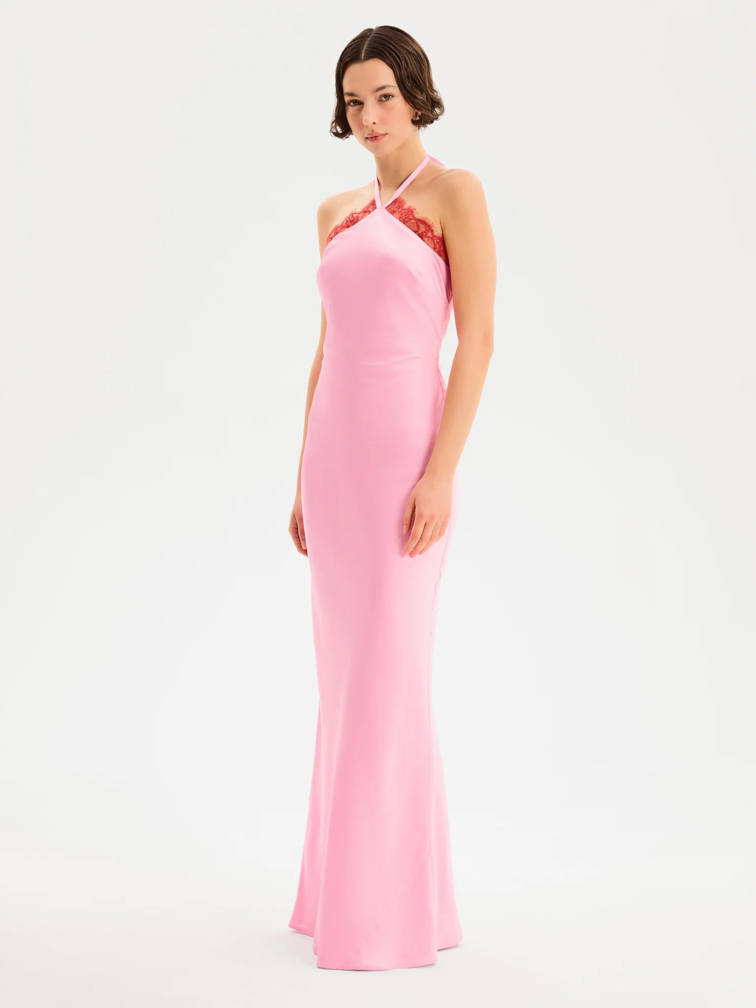 Andy Dress in Pink and Red - Image 2