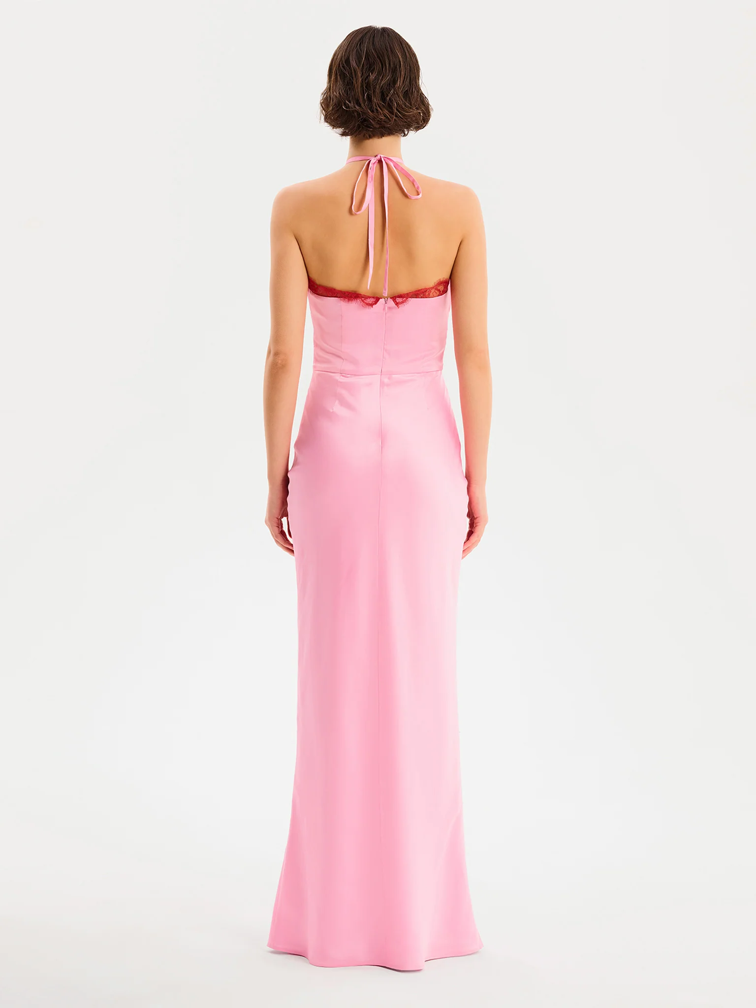 Andy Dress in Pink and Red - Image 4