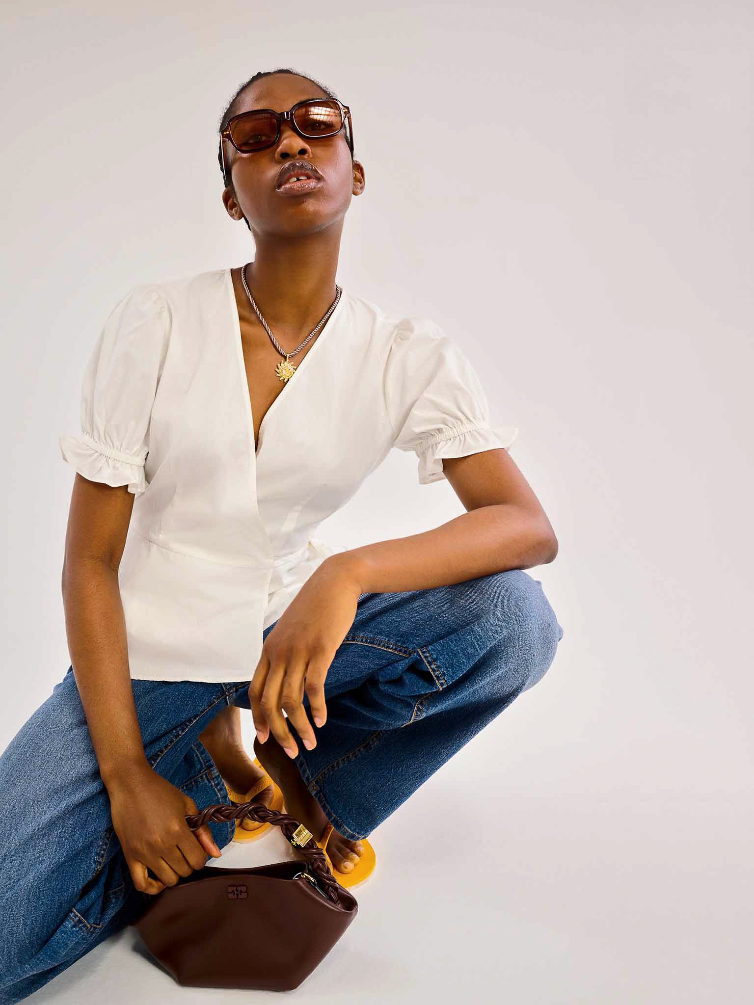 Angelina Top in White - Image 5