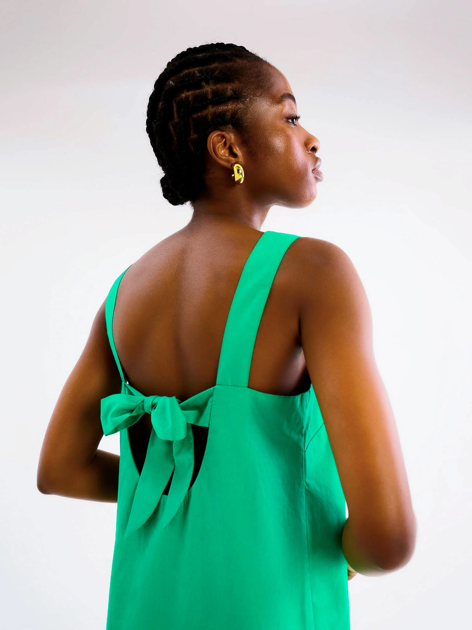 Annabella Dress in Green - Image 5