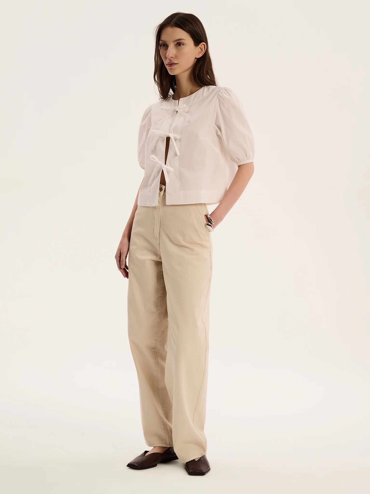 Apollo Blouse in White - Image 2