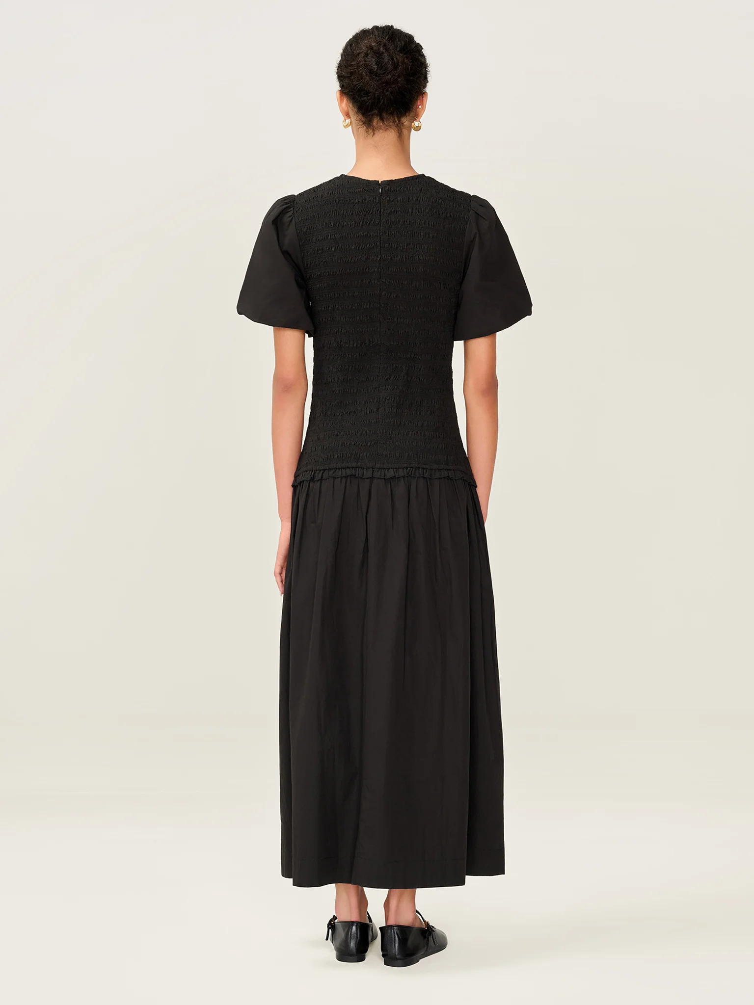 Aria Dress in Black - Image 4