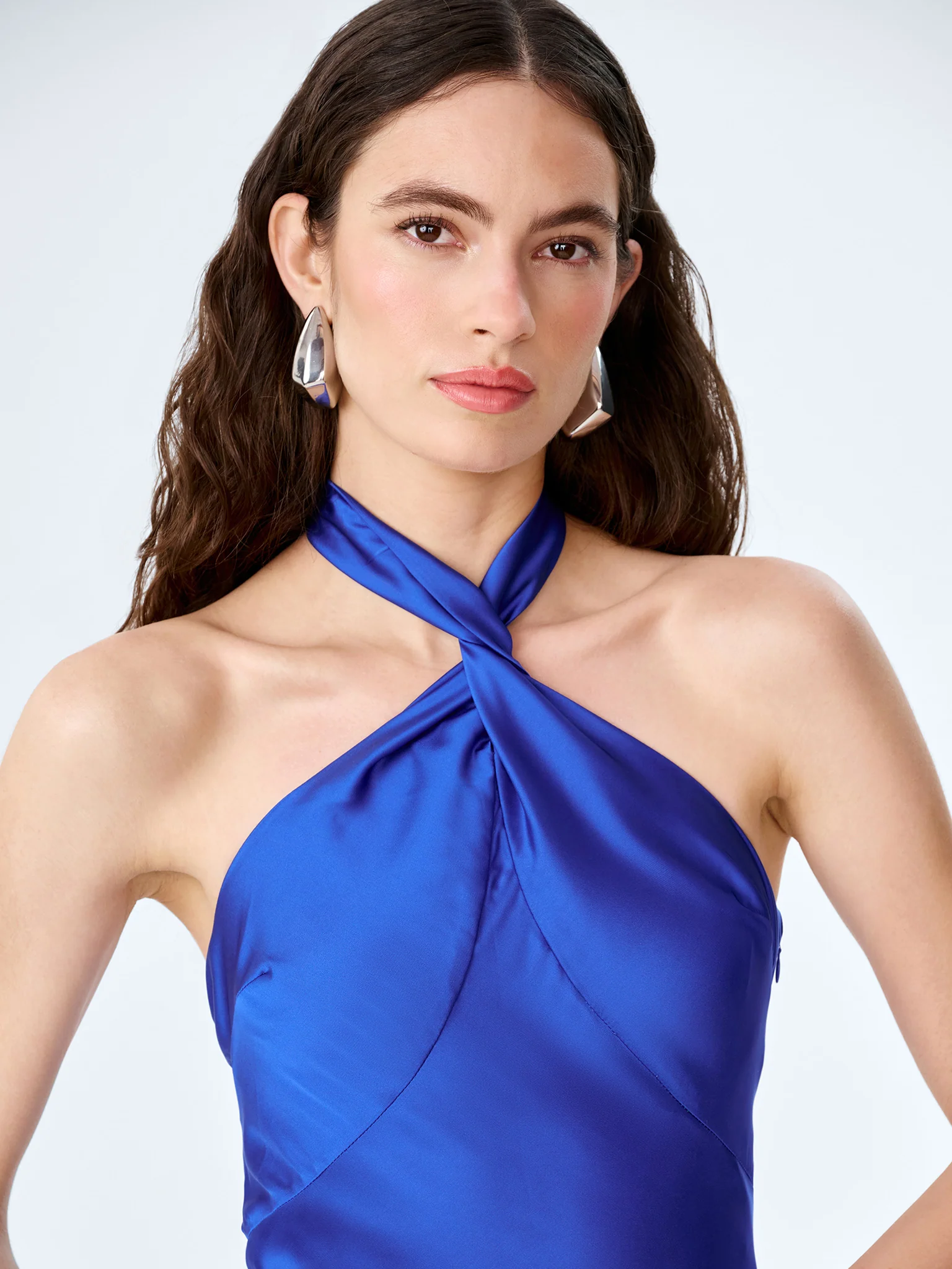 Arles Dress in Cobalt - Image 3