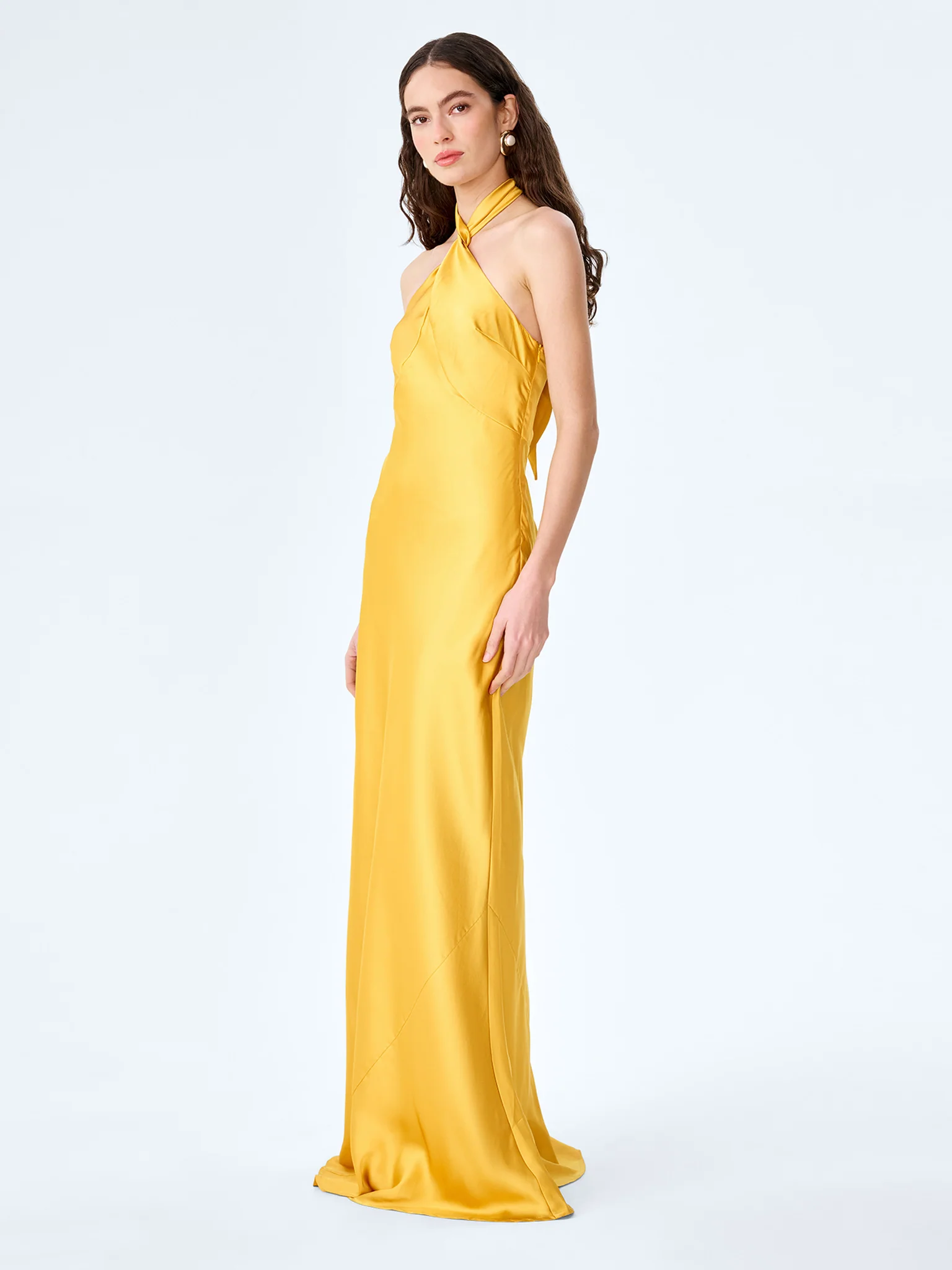 Arles Dress in Eggyolk - Image 3