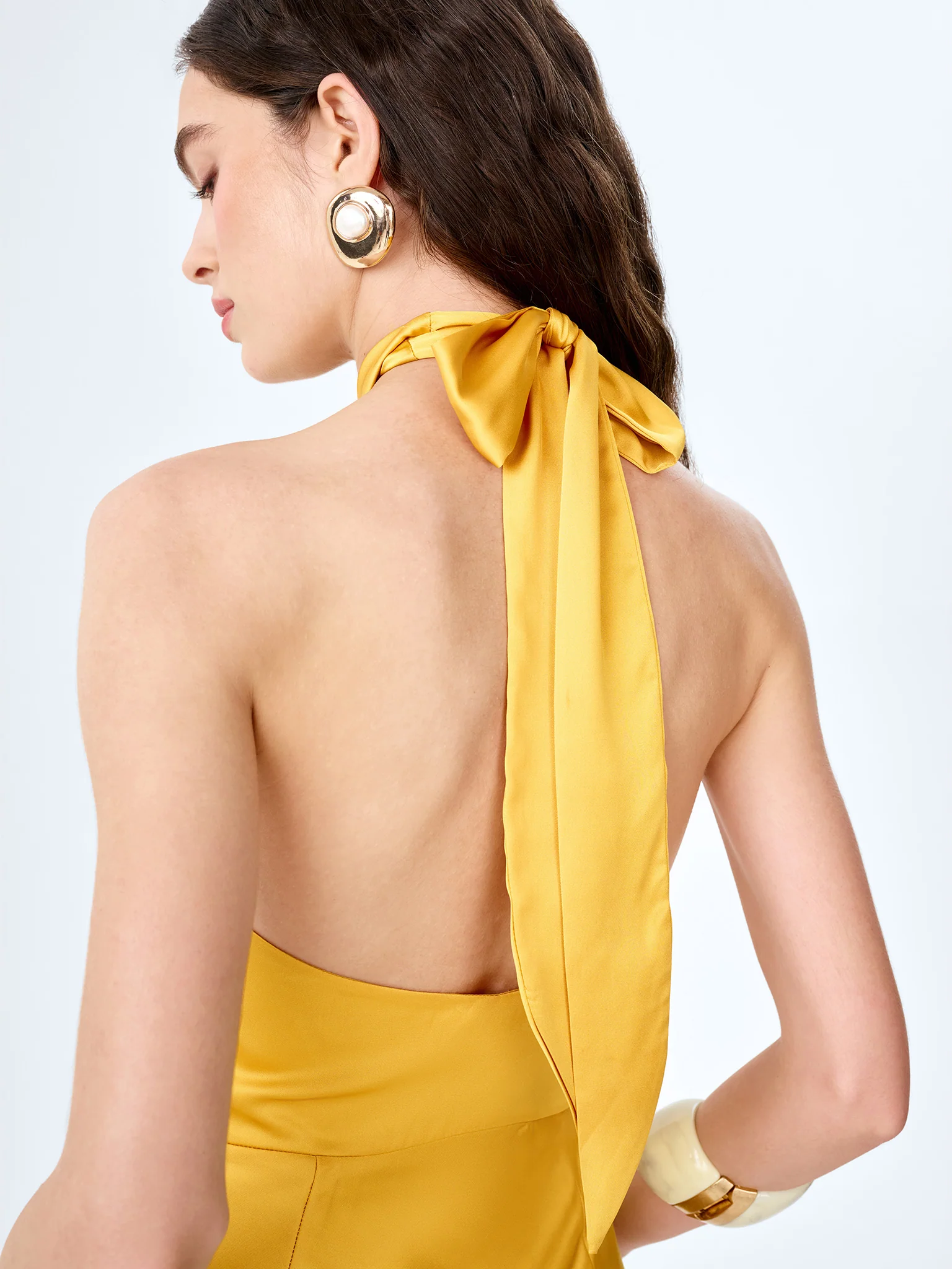 Arles Dress in Eggyolk - Image 5