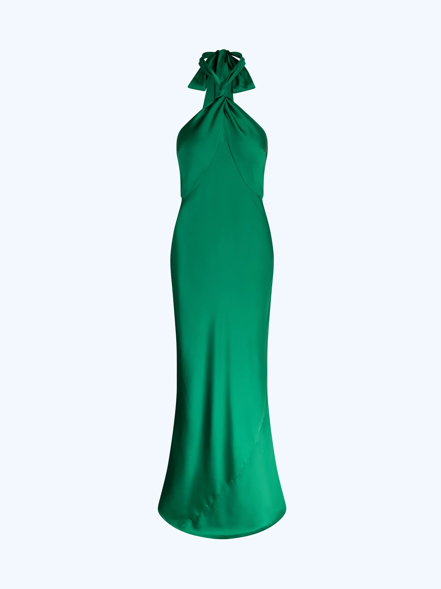 Arles Dress in Emerald Green - Image 6