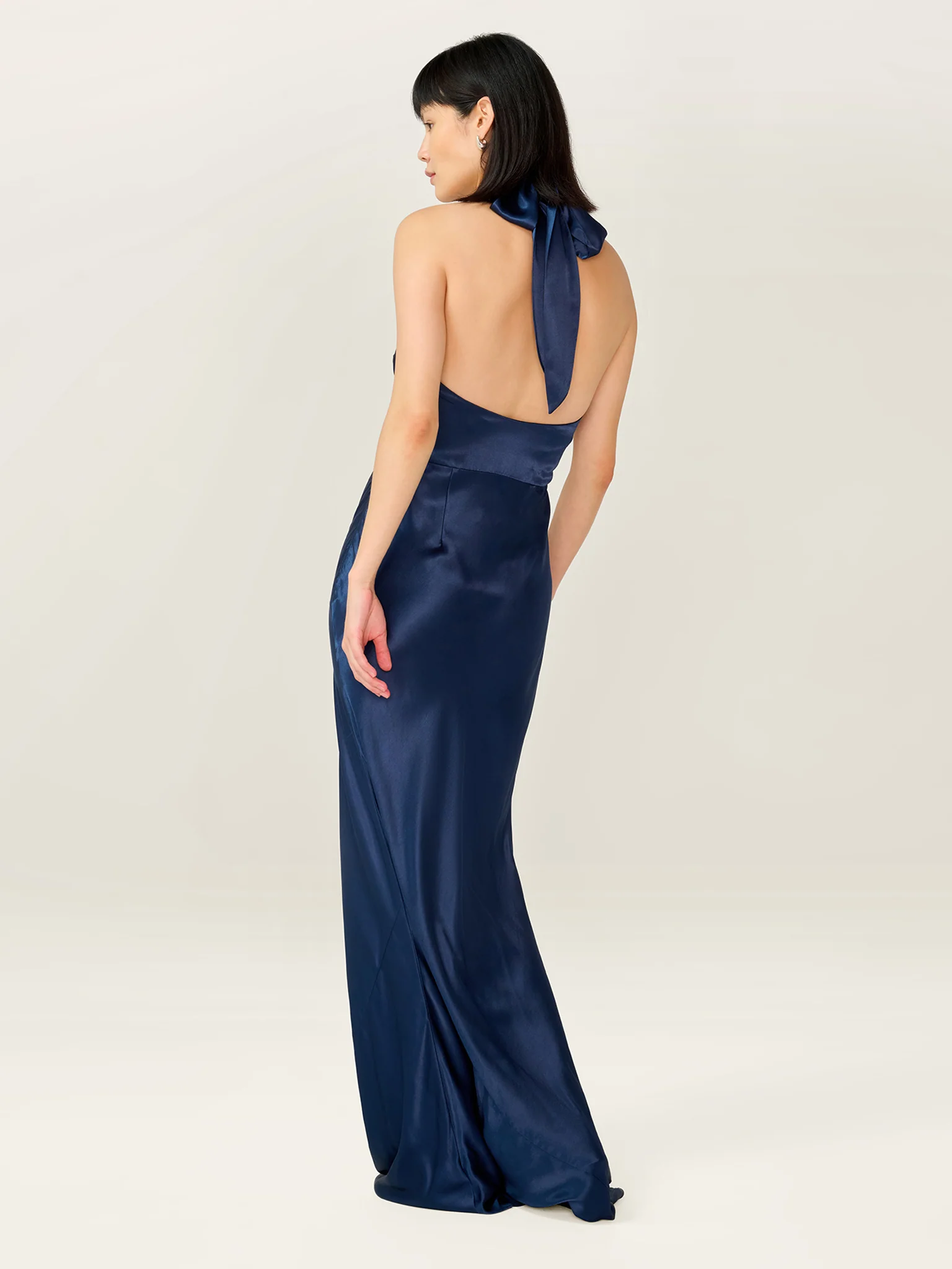 Arles Dress in Navy - Image 2