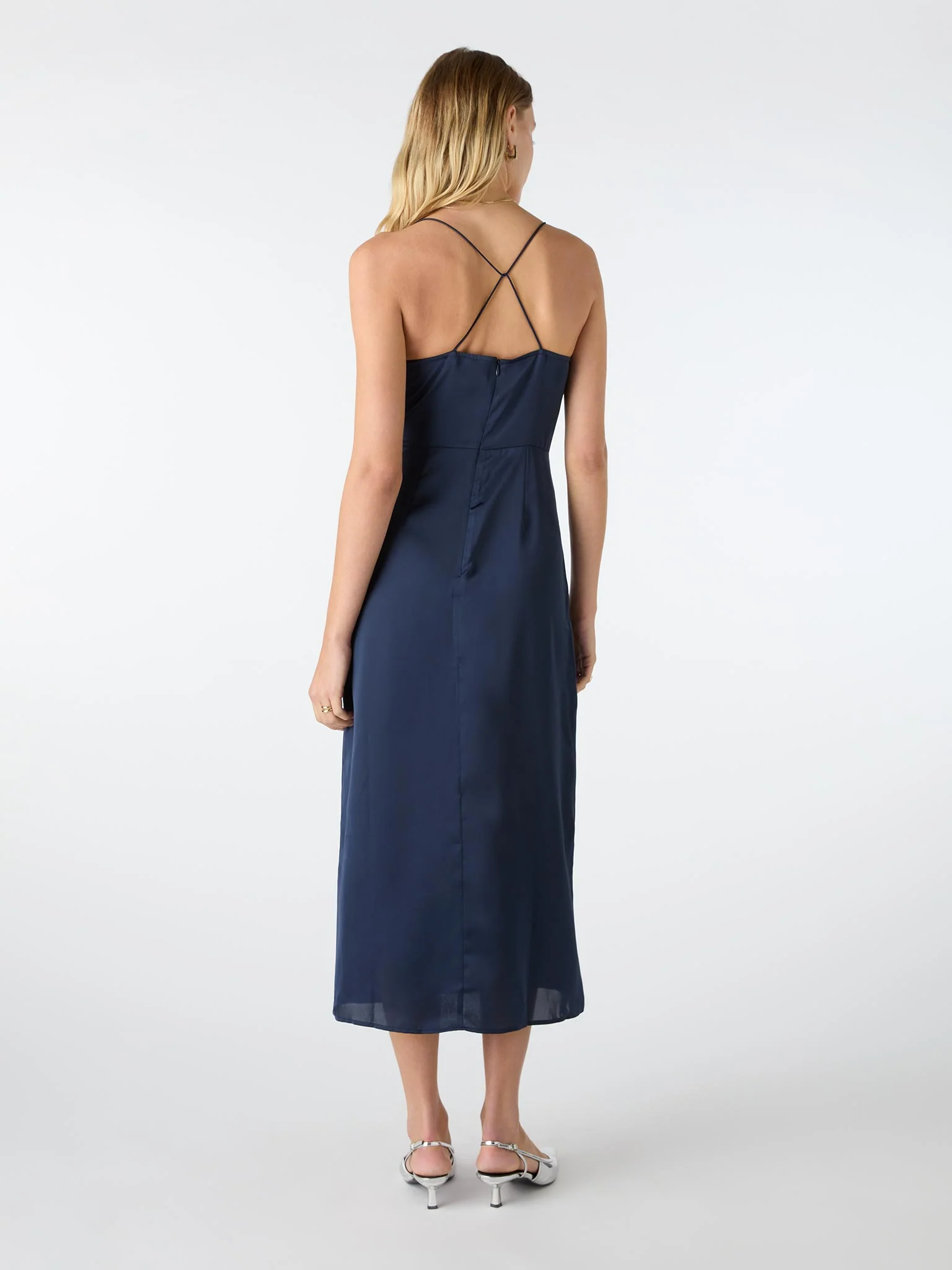 Aspen Dress in Navy - Image 3