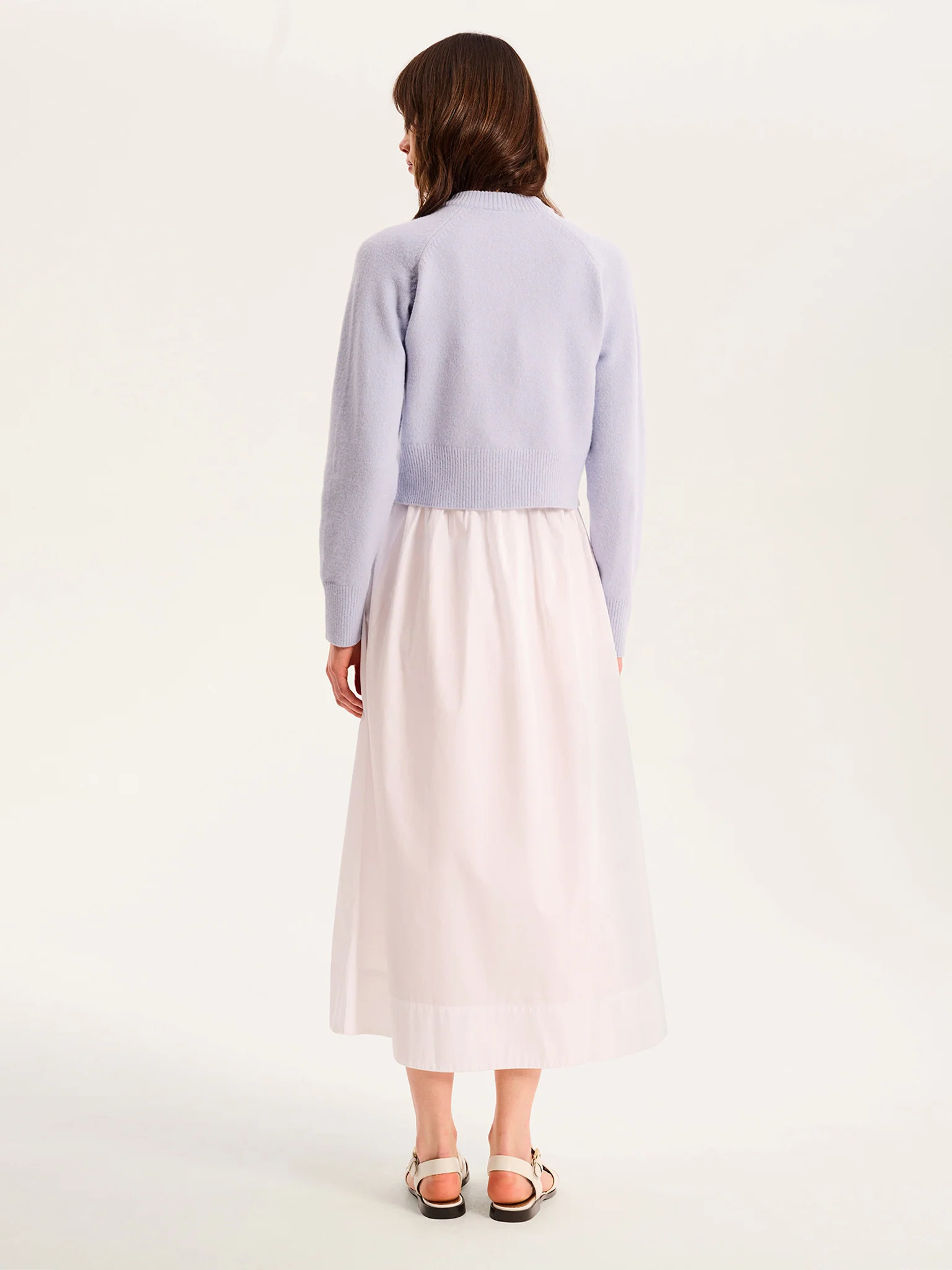 August Cardigan in Light Blue - Image 5