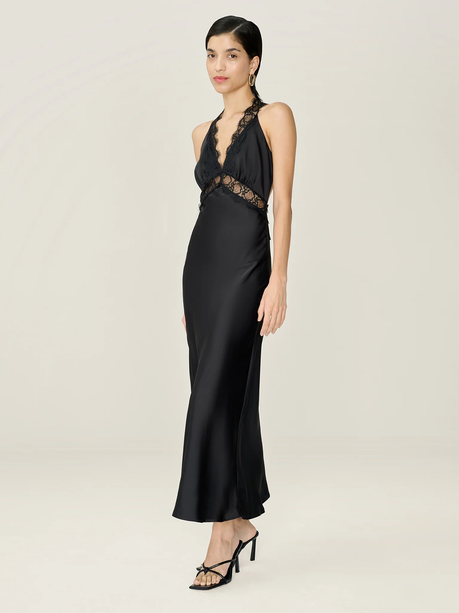 Aurelia Dress in Black - Image 3