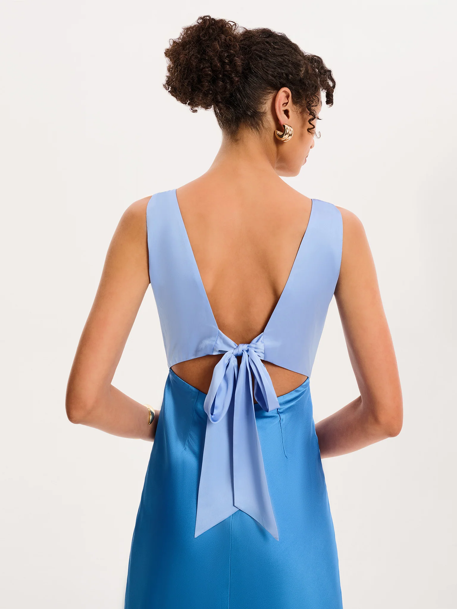 Maggy Dress in Blue - Image 2