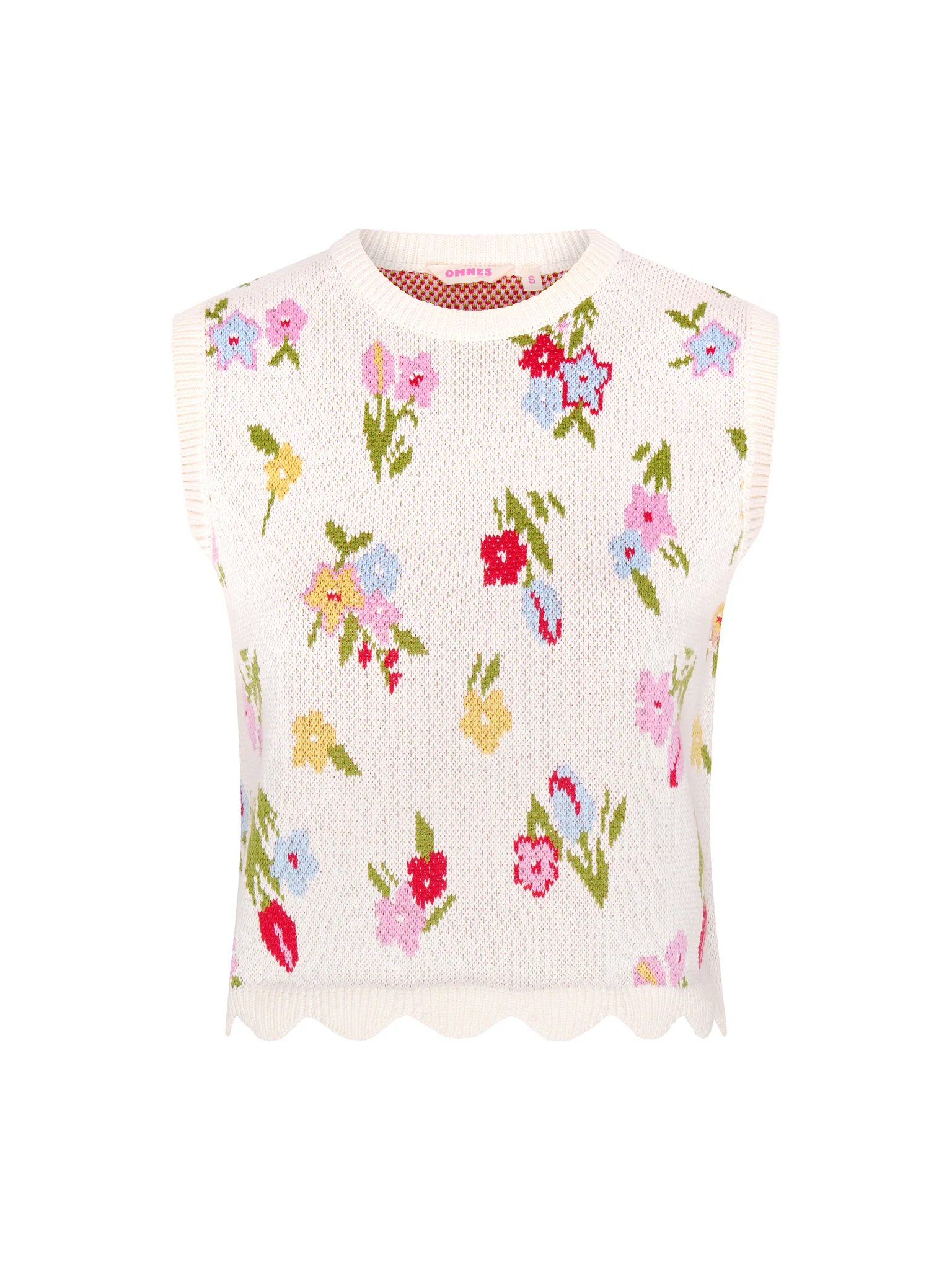 Bibi Floral Knitted Vest - Image 6