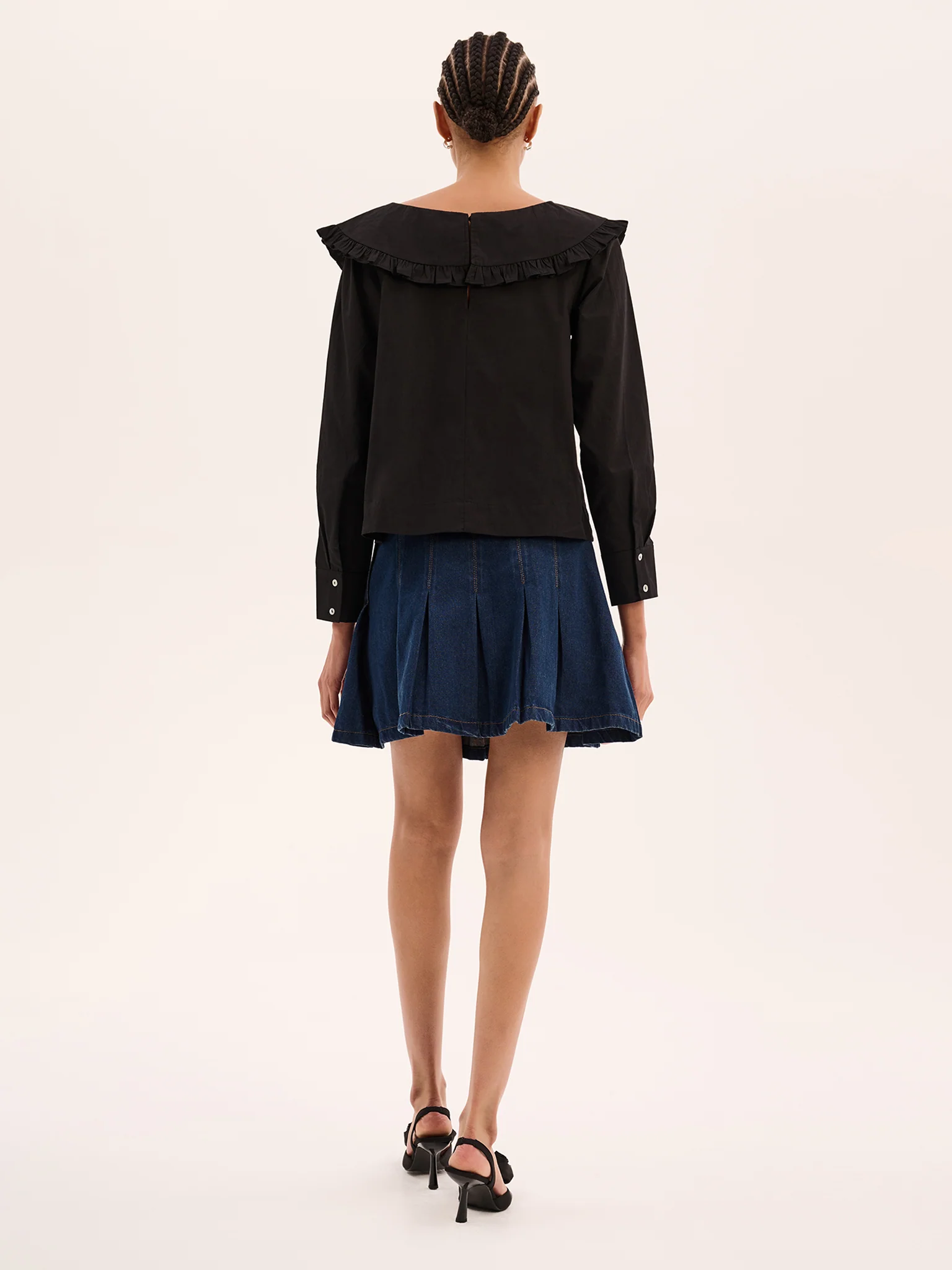 Briony Blouse in Black - Image 4