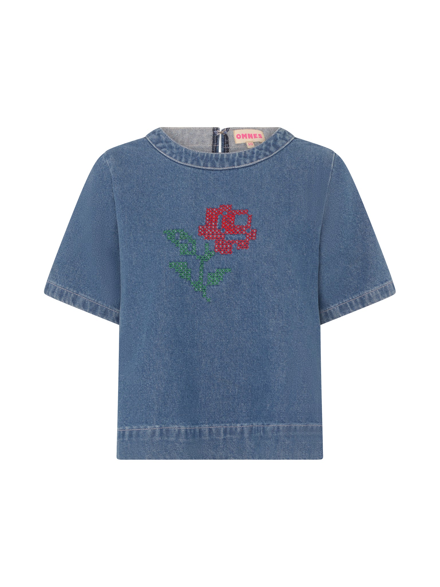 Cally Blouse in Mid Wash - Image 6