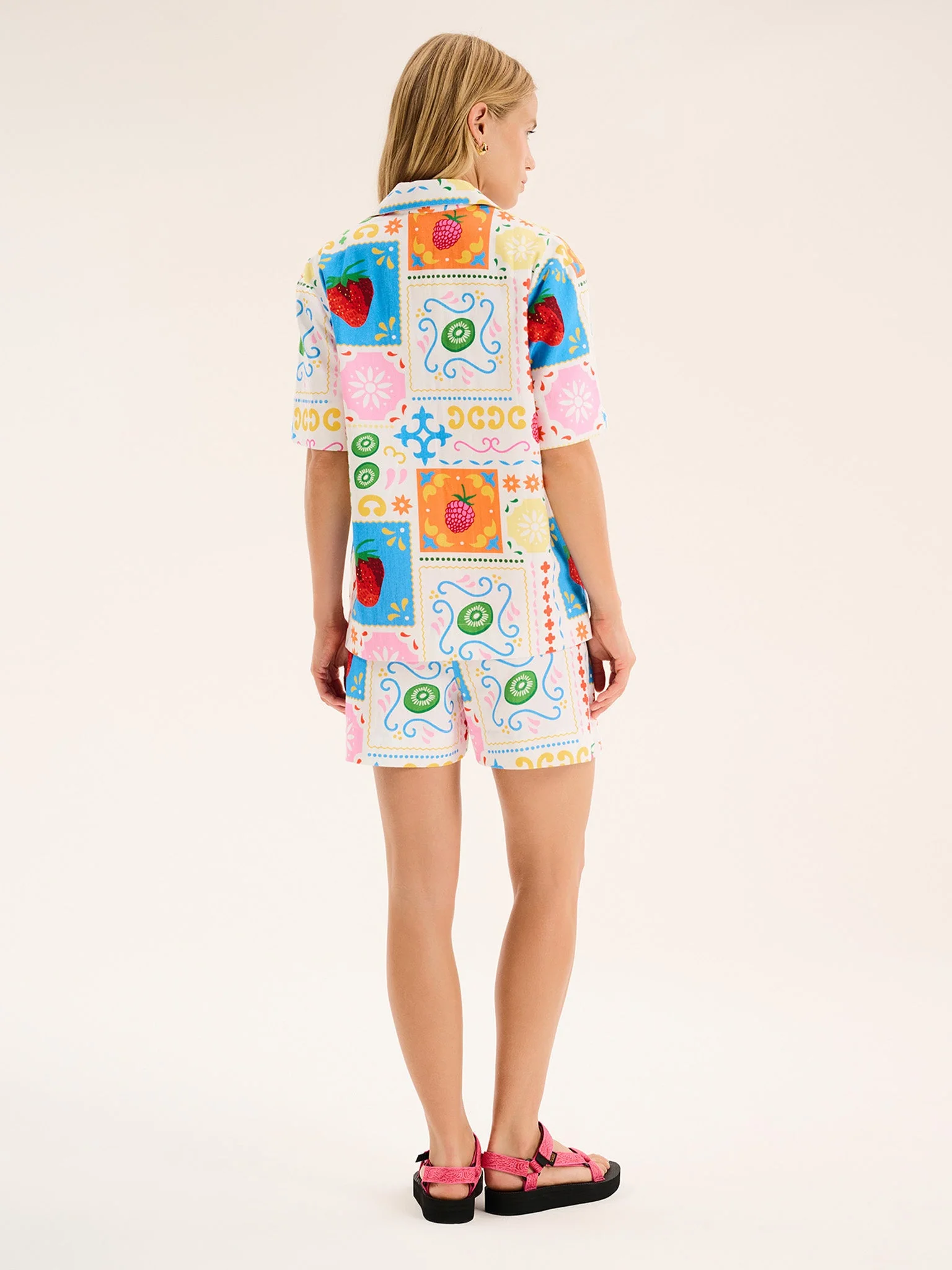 Canaria Short in Fruit Print - Image 3
