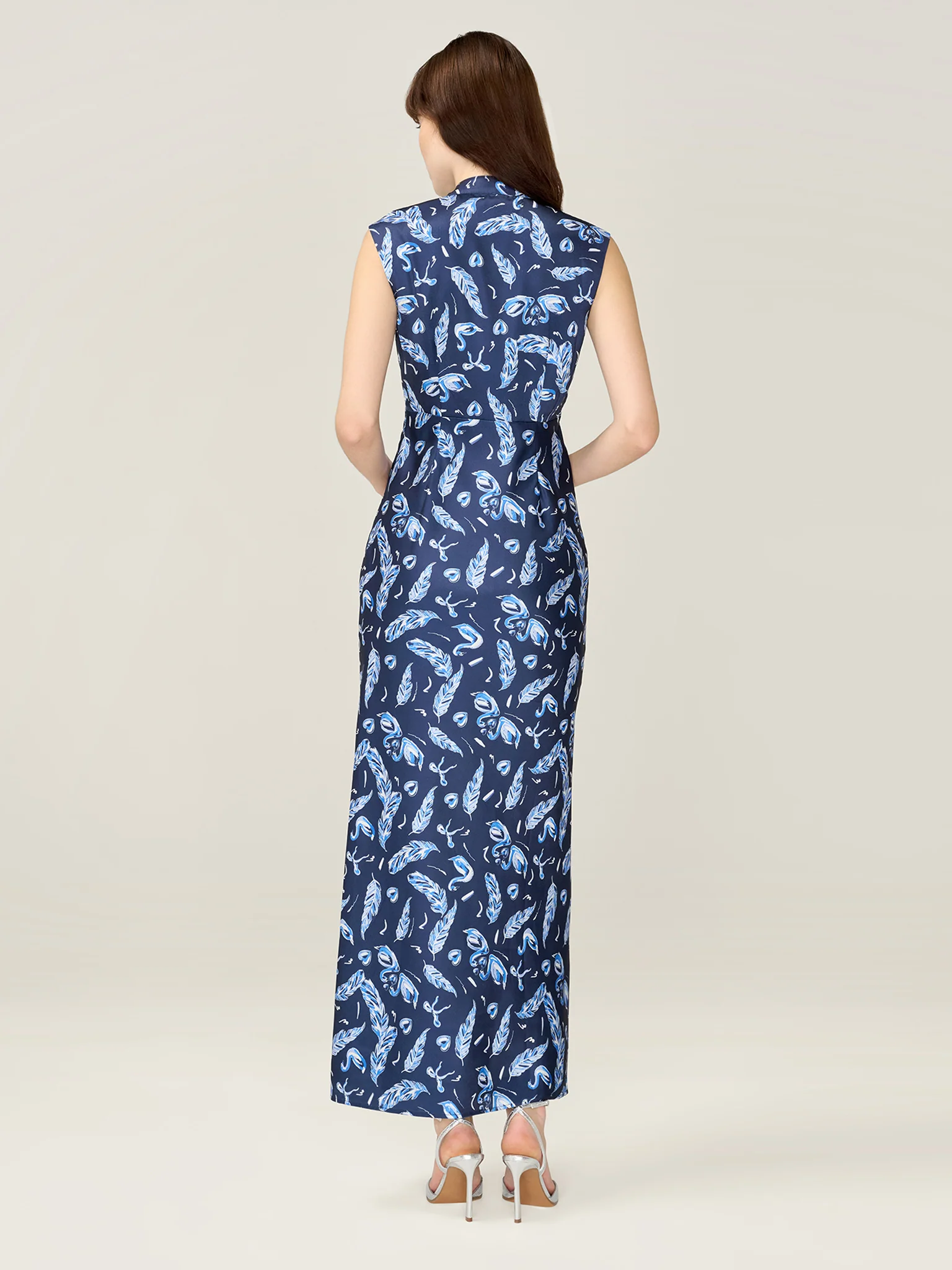 Candice Dress in Navy - Image 6