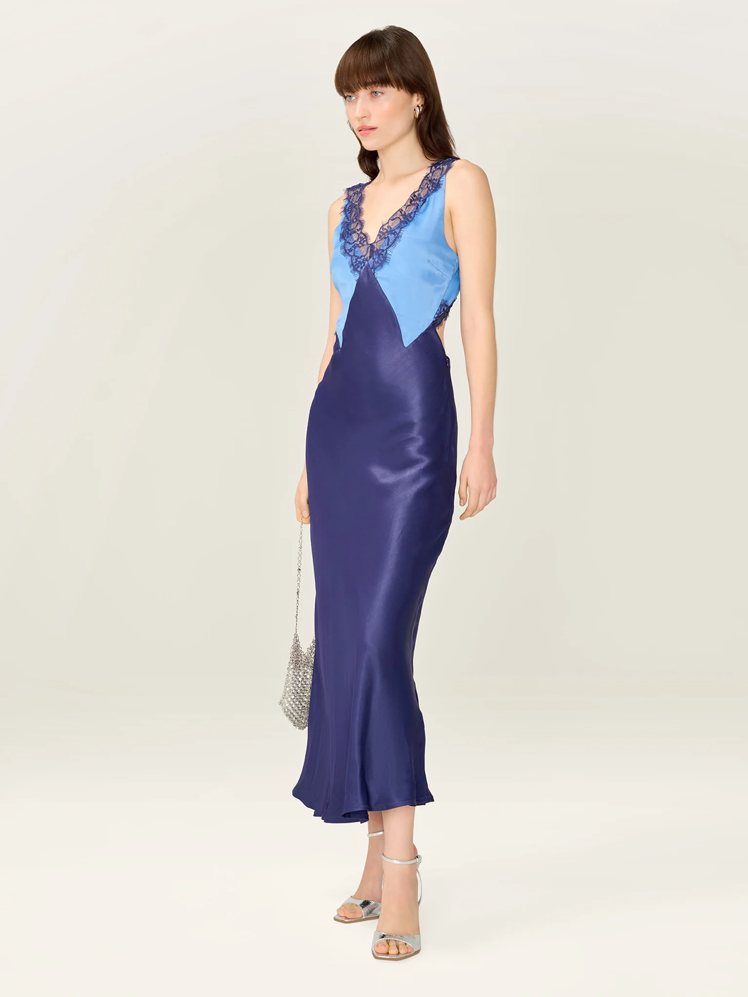 Caroline Dress in Patriot Blue - Image 2