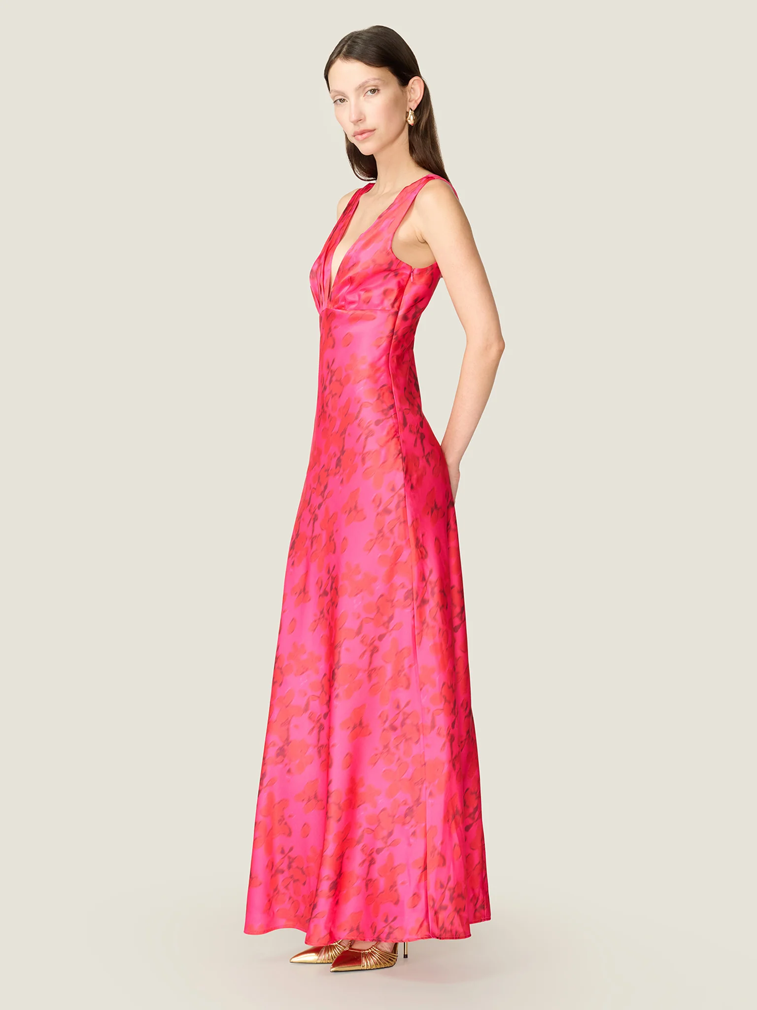 Casey Dress in Hazy Petal Print - Image 4