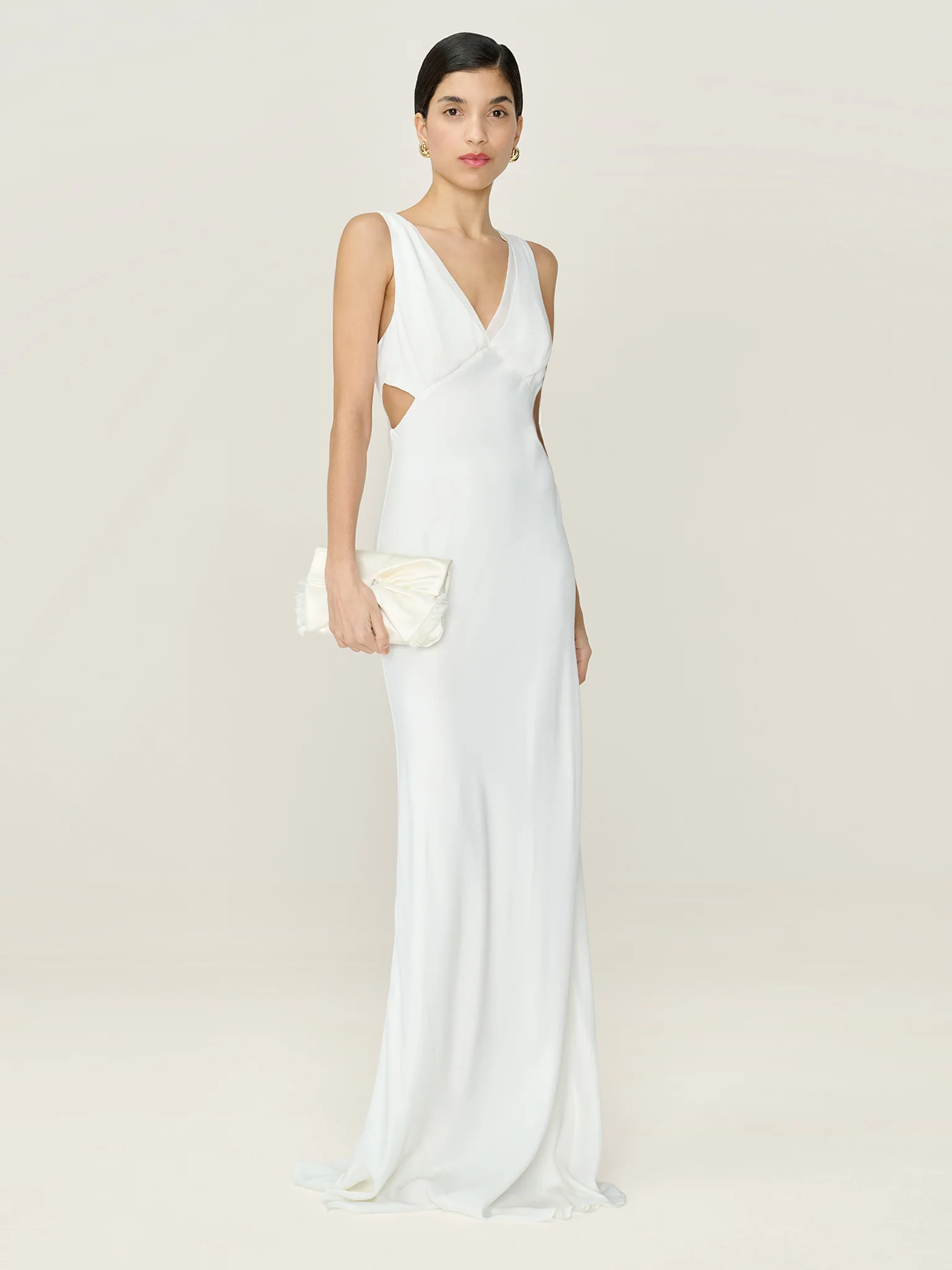 Celeste Dress in Ivory - Image 3