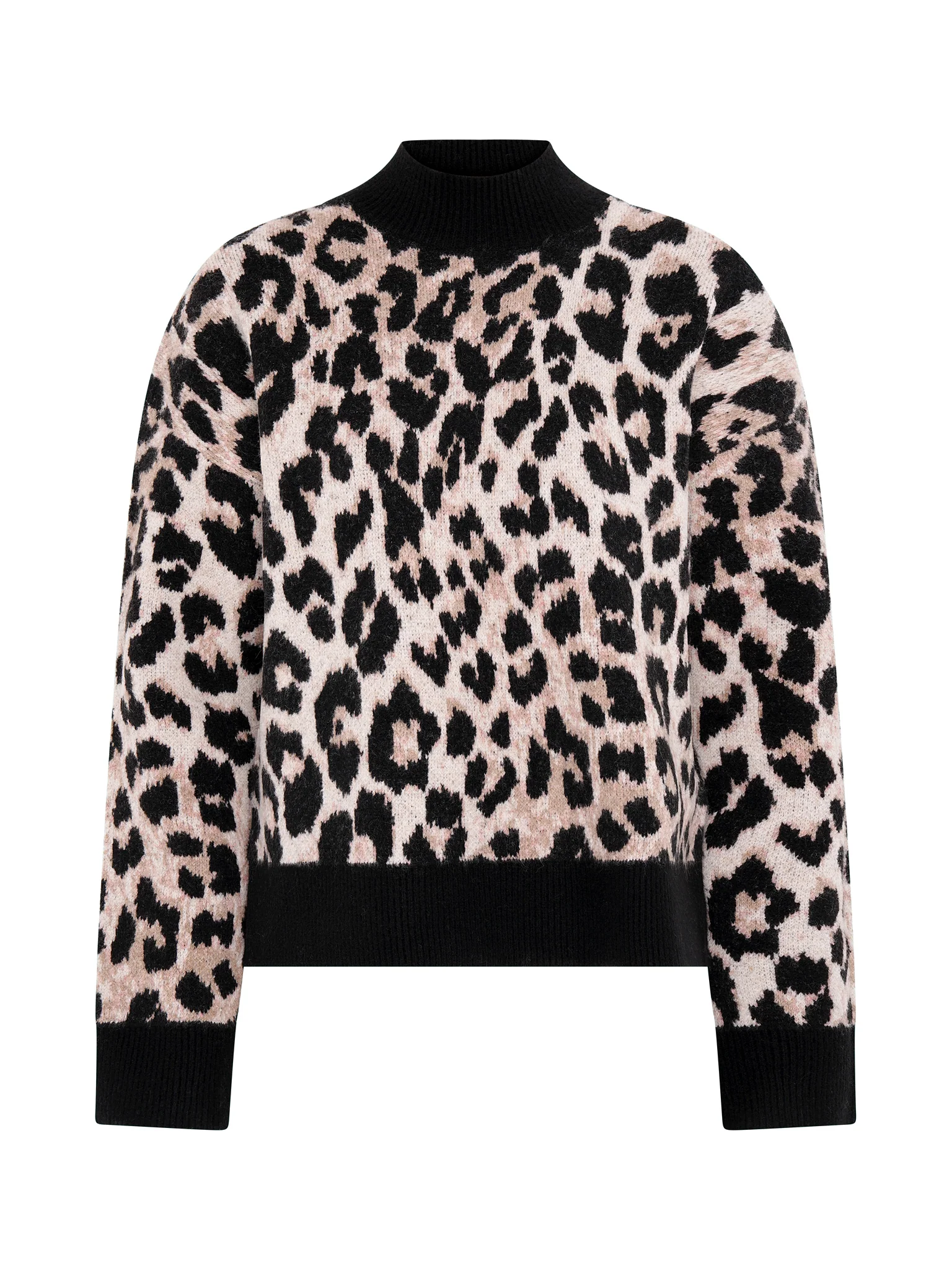 Misha Fluffy Jumper in Cheetah - Image 5