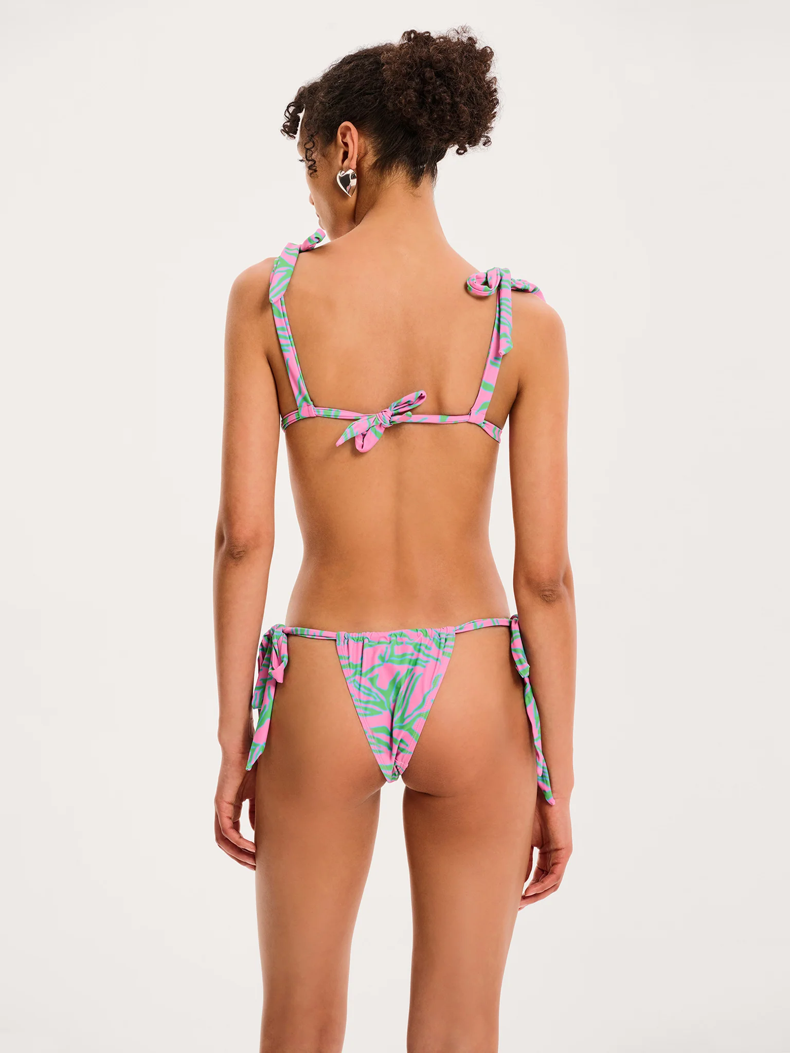 Christina Tiger Print Bikini Top - Image 4