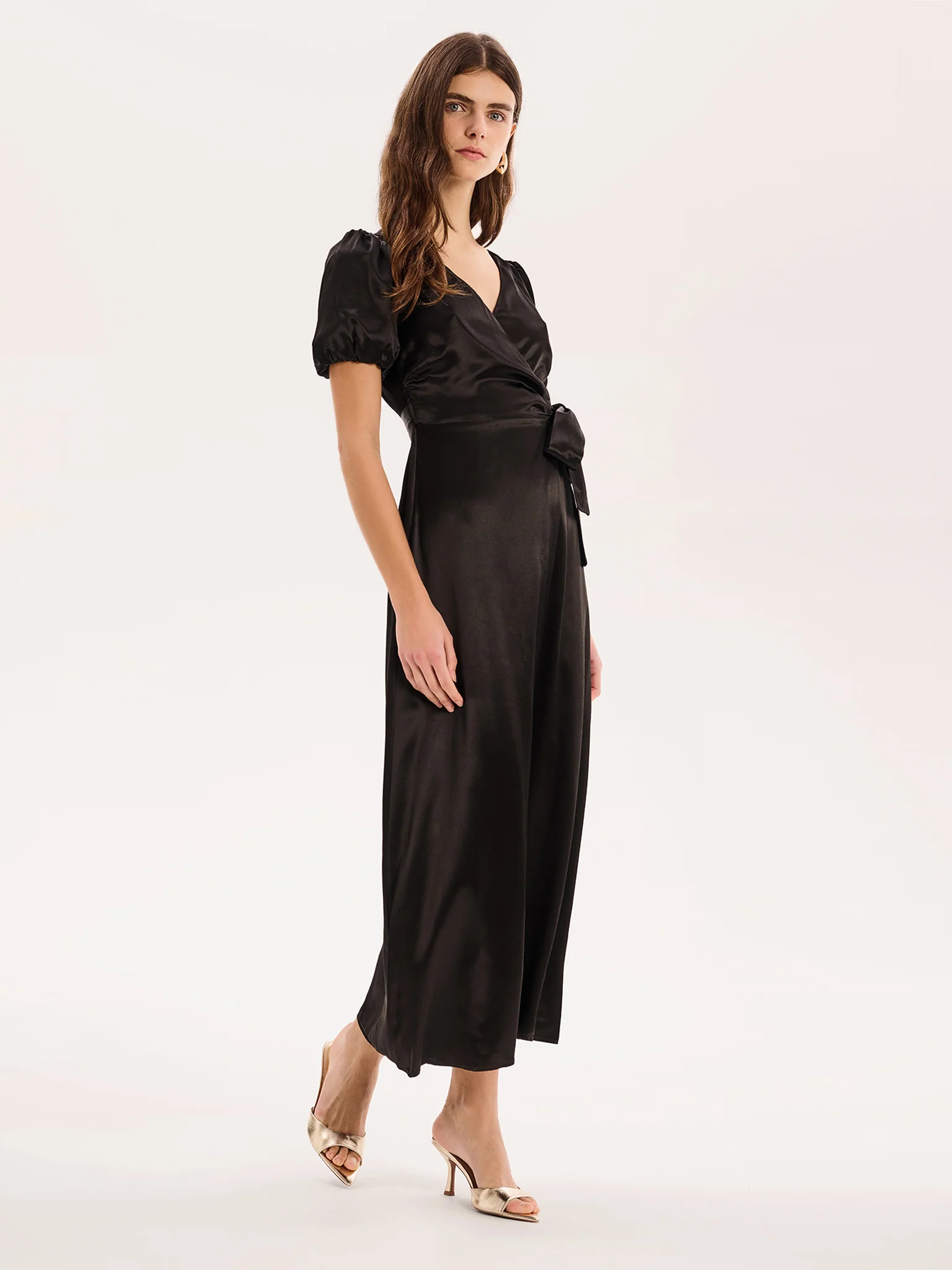 Citrine Dress in Black - Image 2