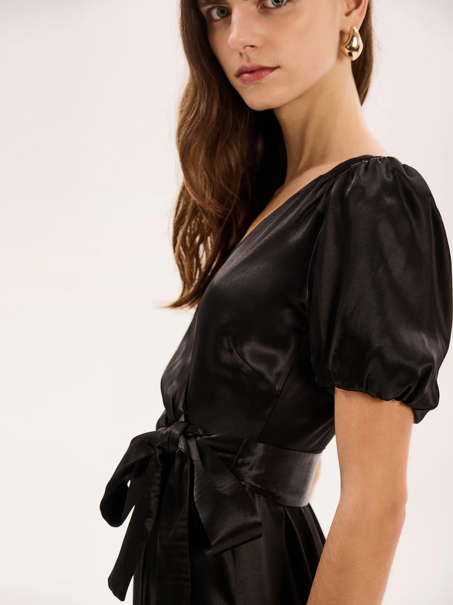 Citrine Dress in Black - Image 4