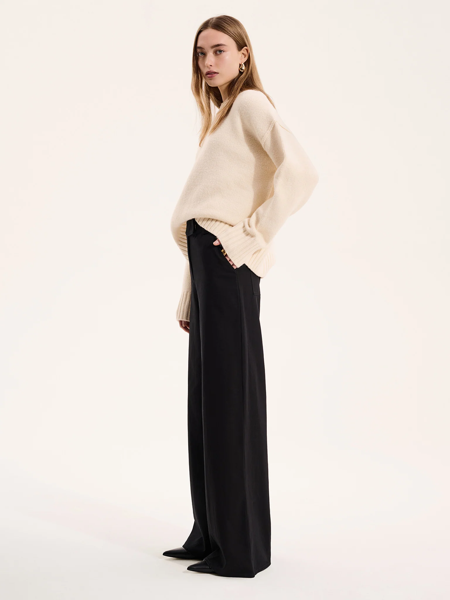 Clarice Trouser in Black - Image 2