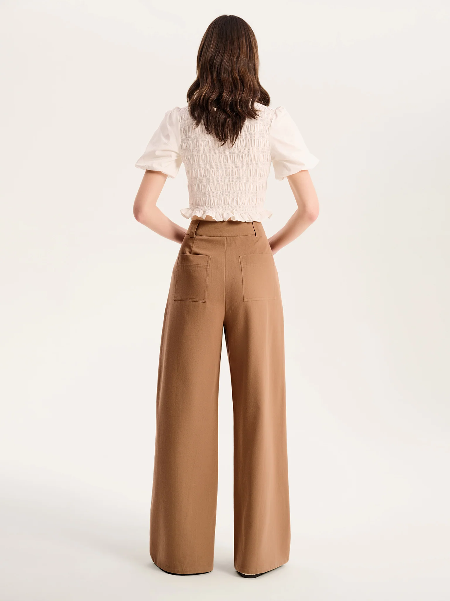 Clarice Trouser in Tan - Image 3