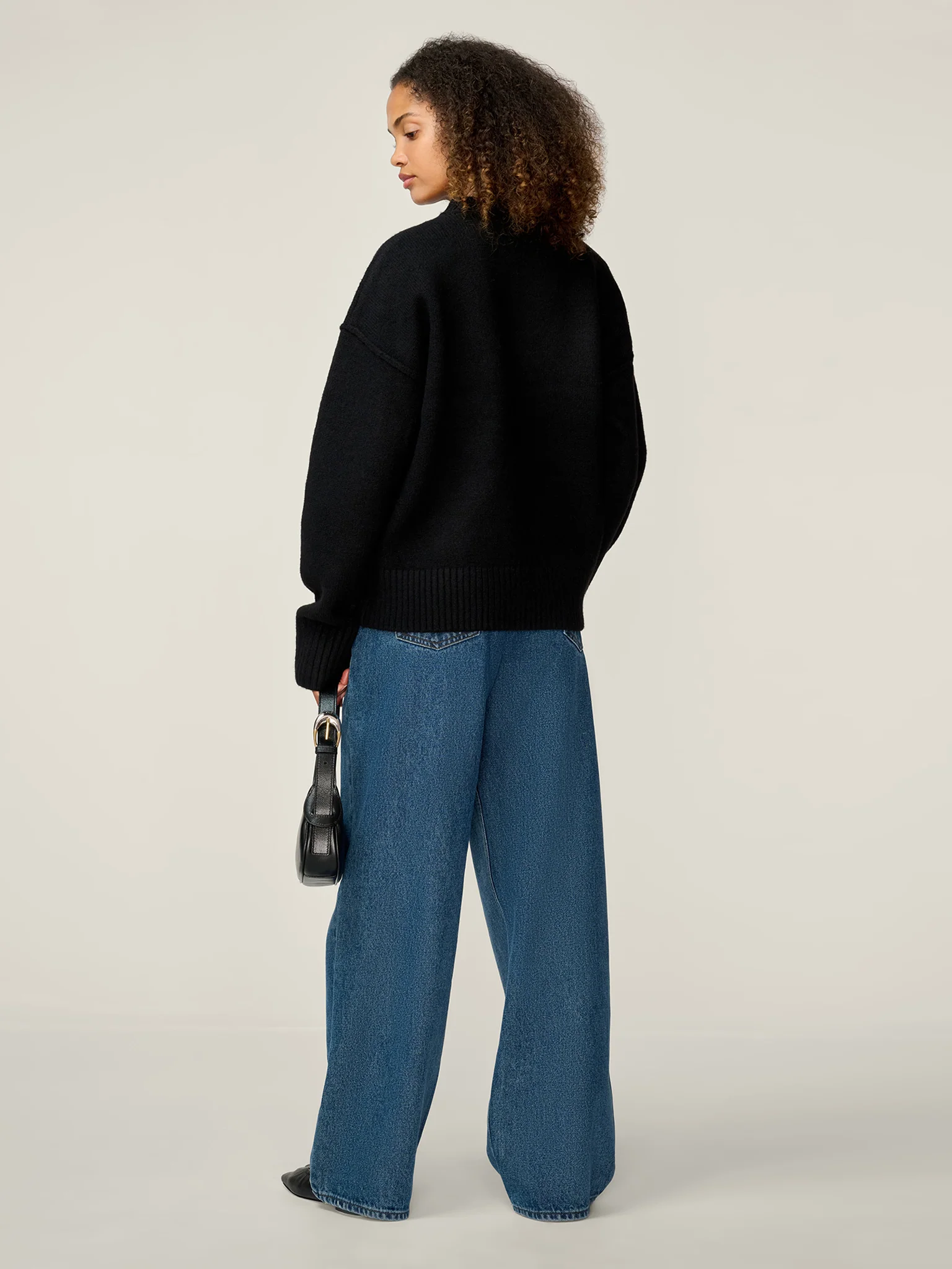 Clementine Jumper in Black - Image 2