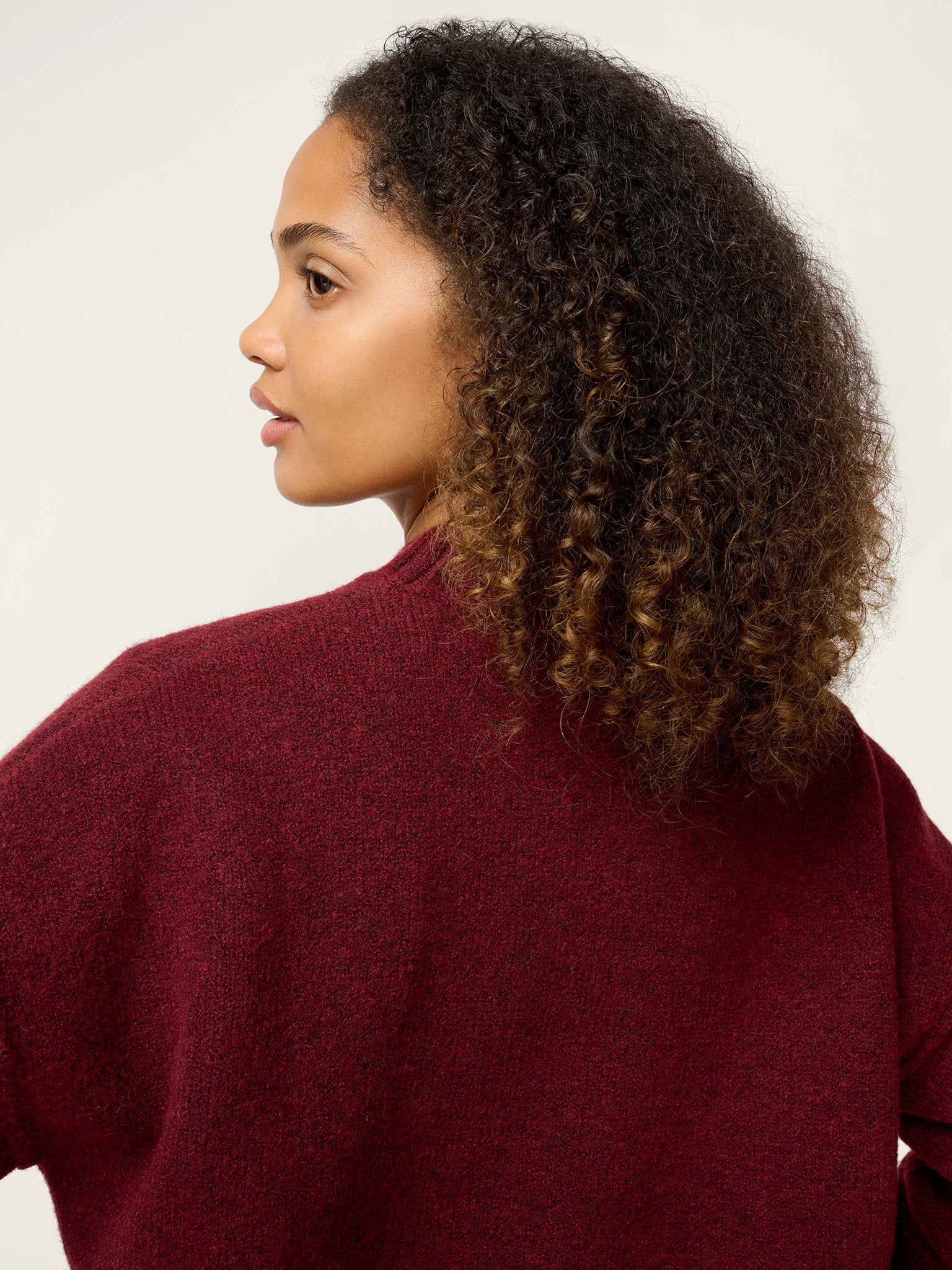 Clementine Jumper in Burgundy - Image 6