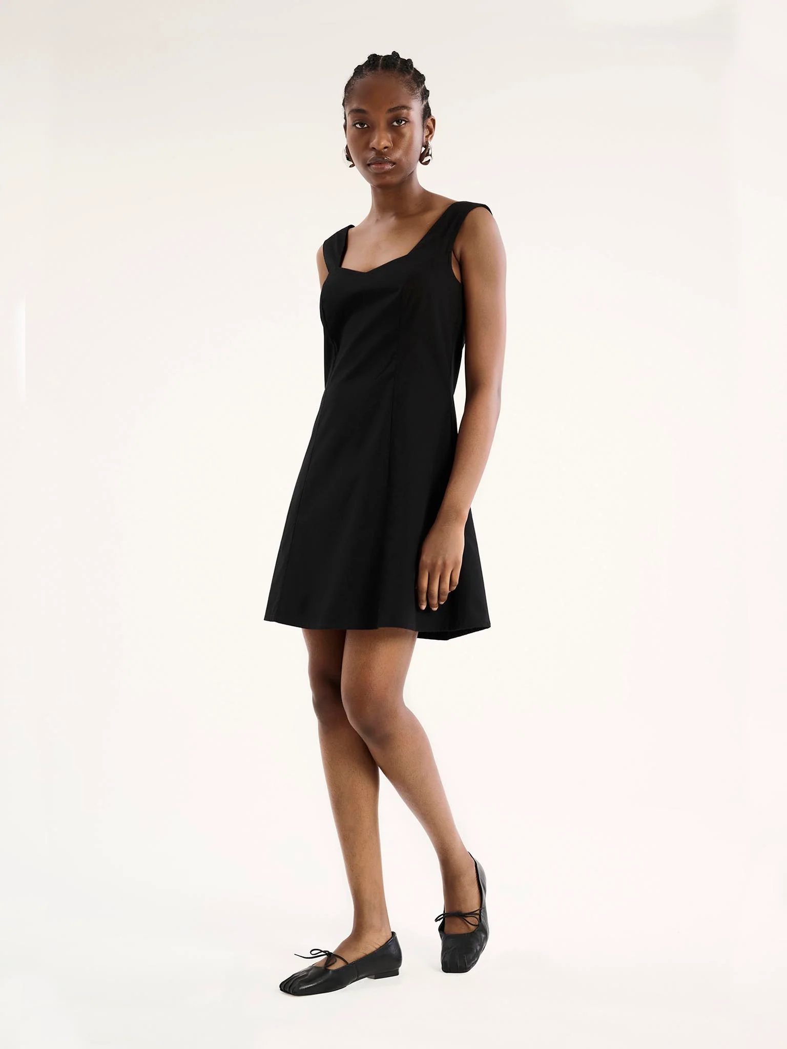 Courtney Mini Dress in Black - Image 2