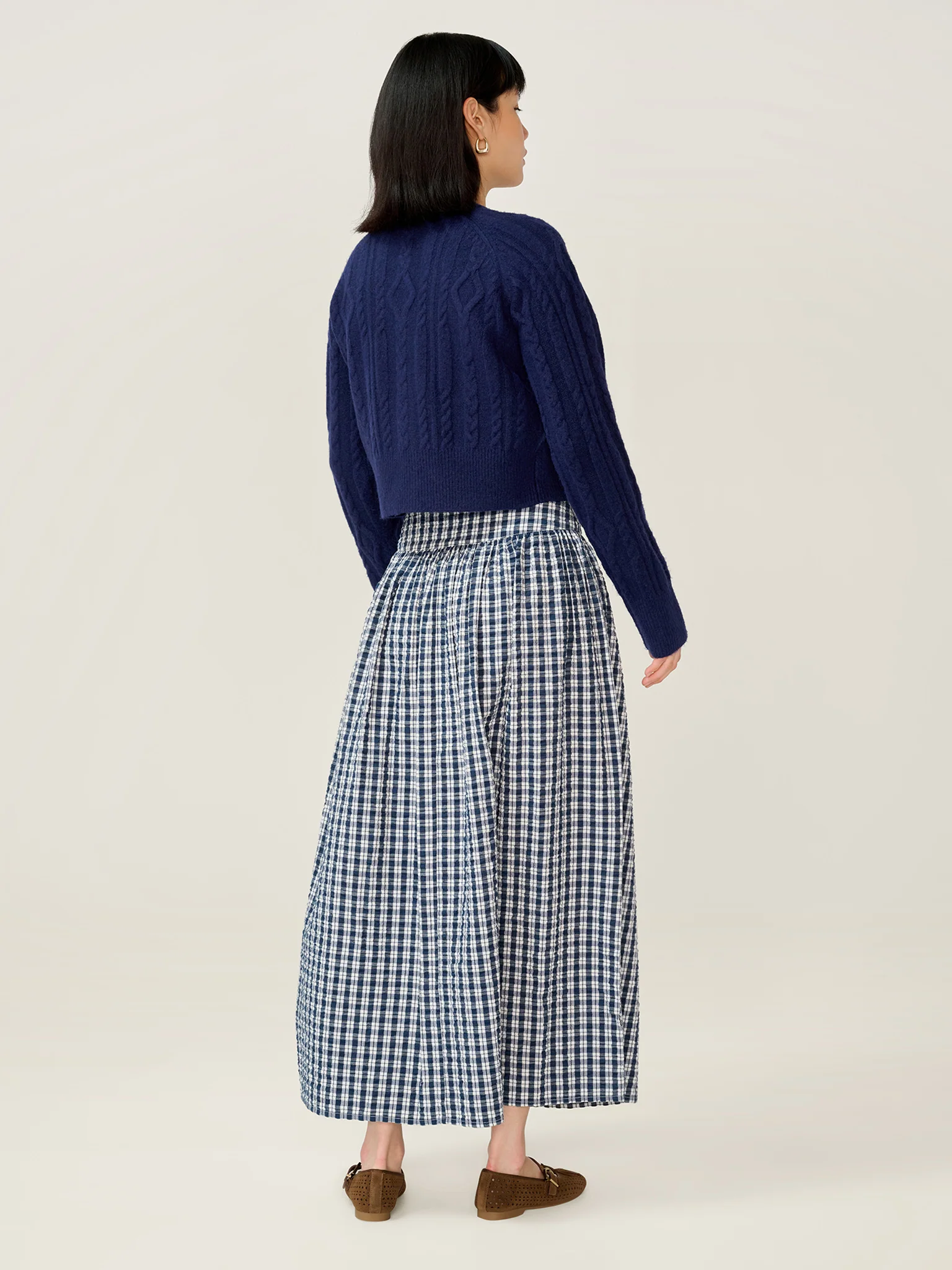 Darcie Check Skirt - Image 3