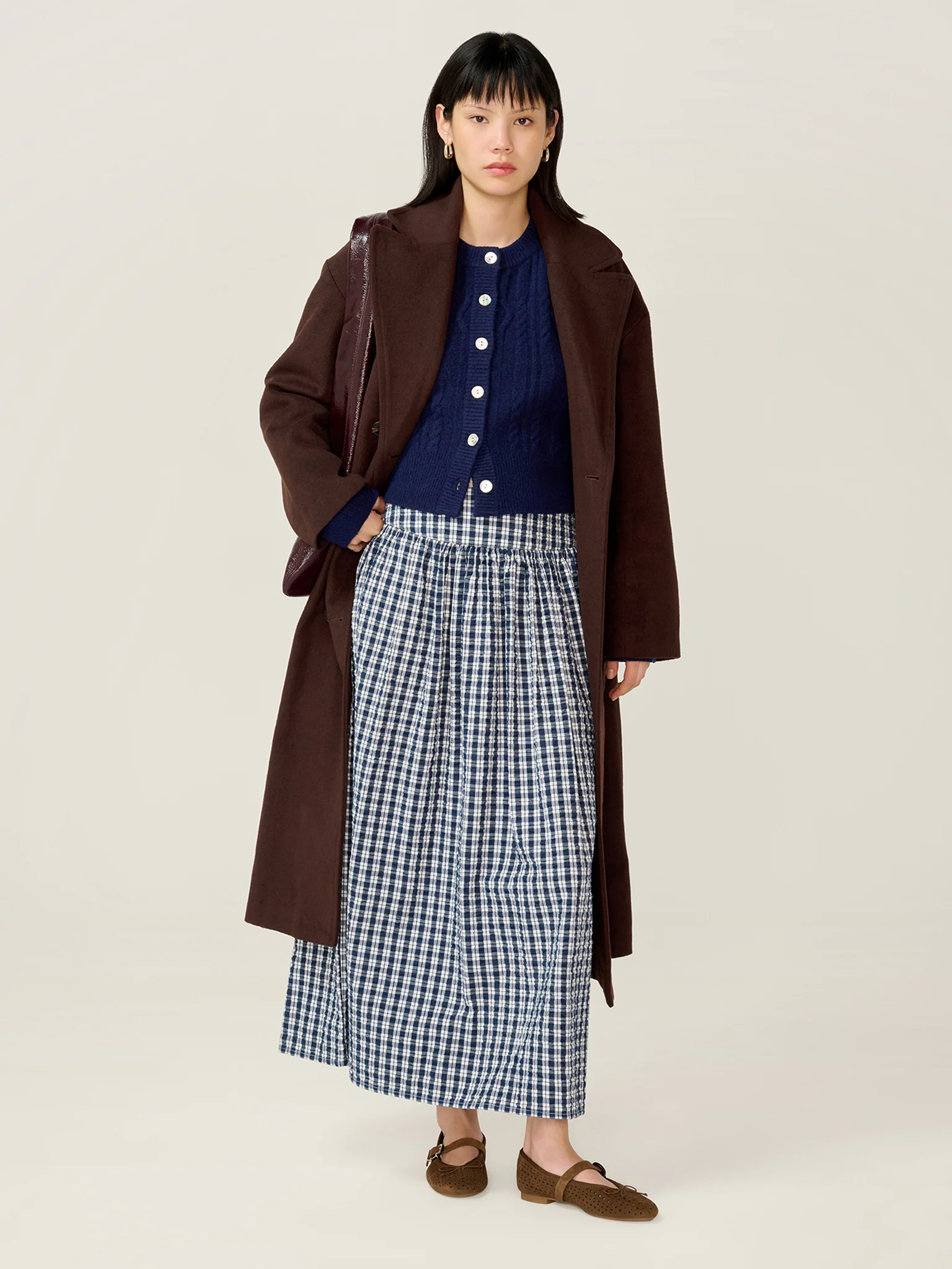 Darcie Check Skirt - Image 4