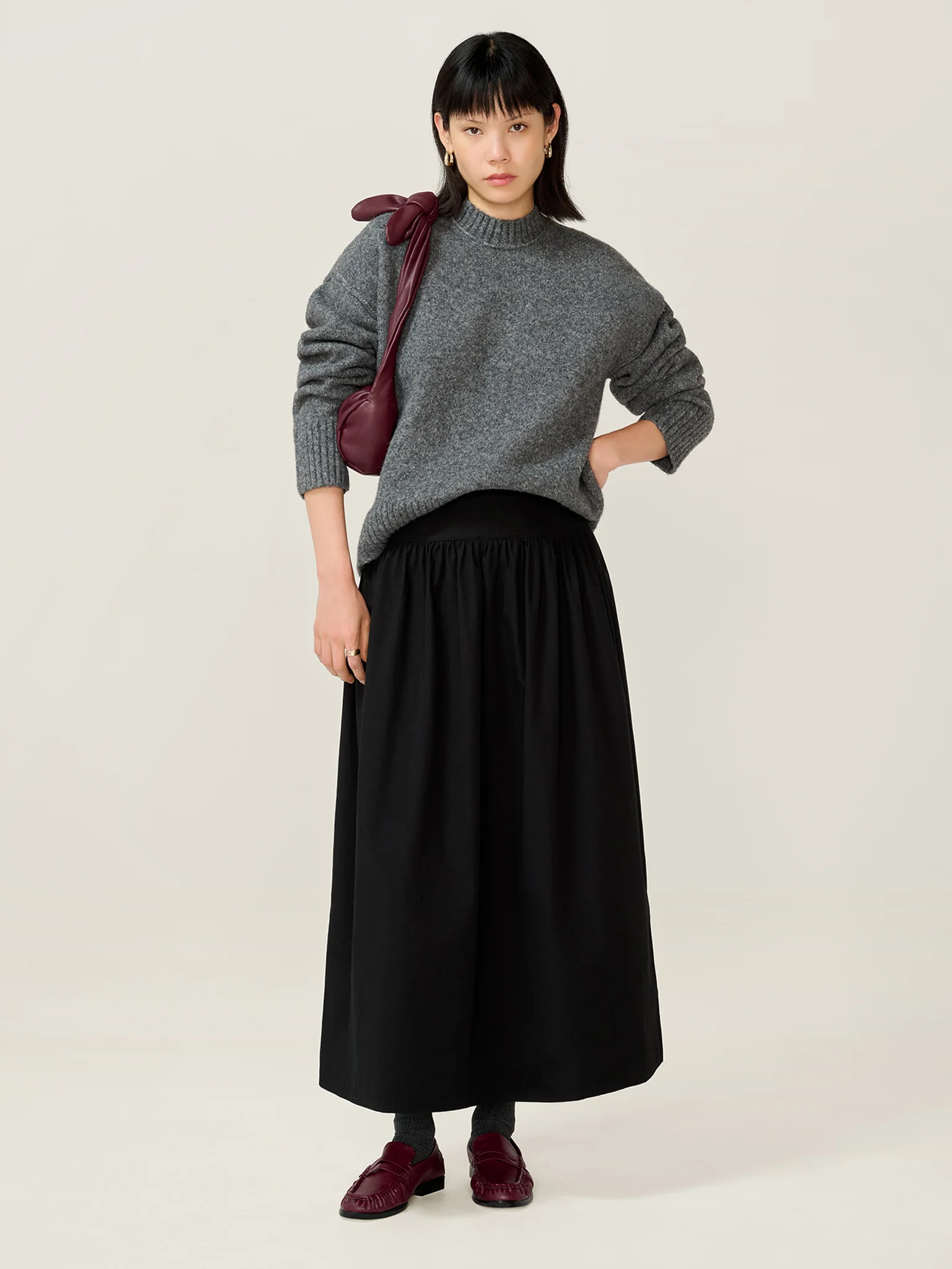 Darcie Skirt in Black - Image 3