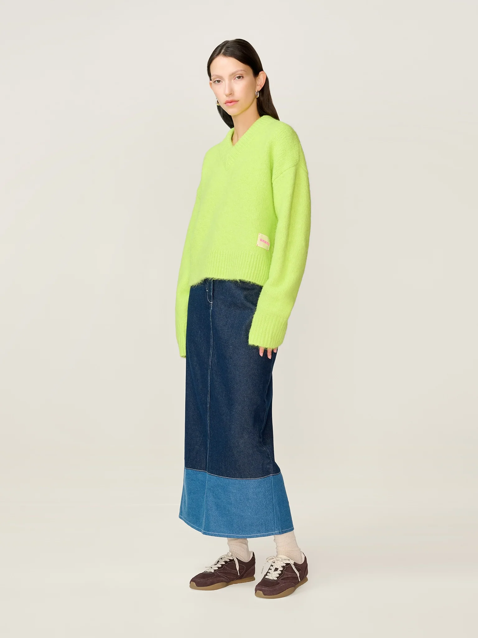 STUDIO OMNES Daria Jumper in Green - Image 3