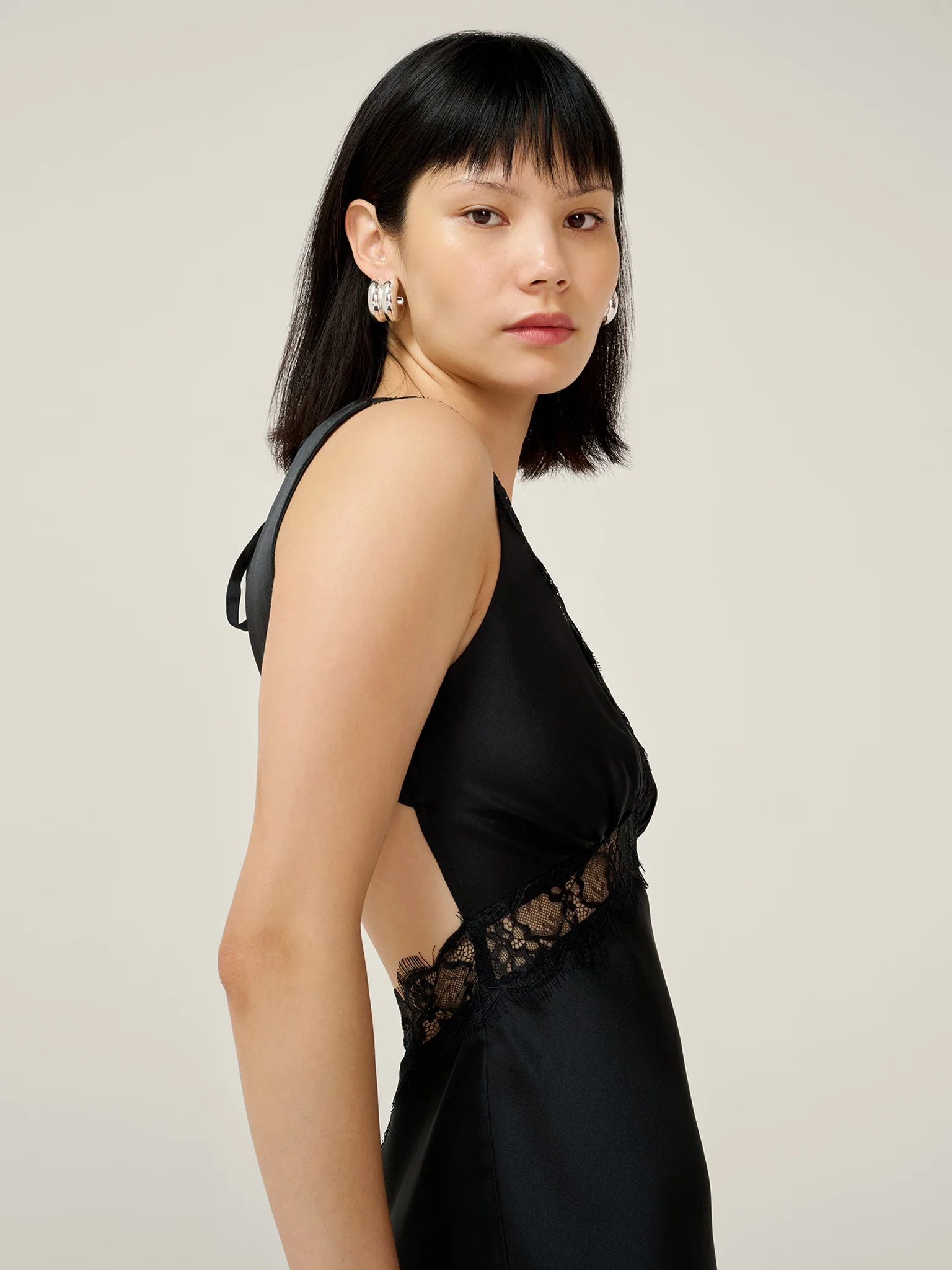 Darlia Dress in Black - Image 6