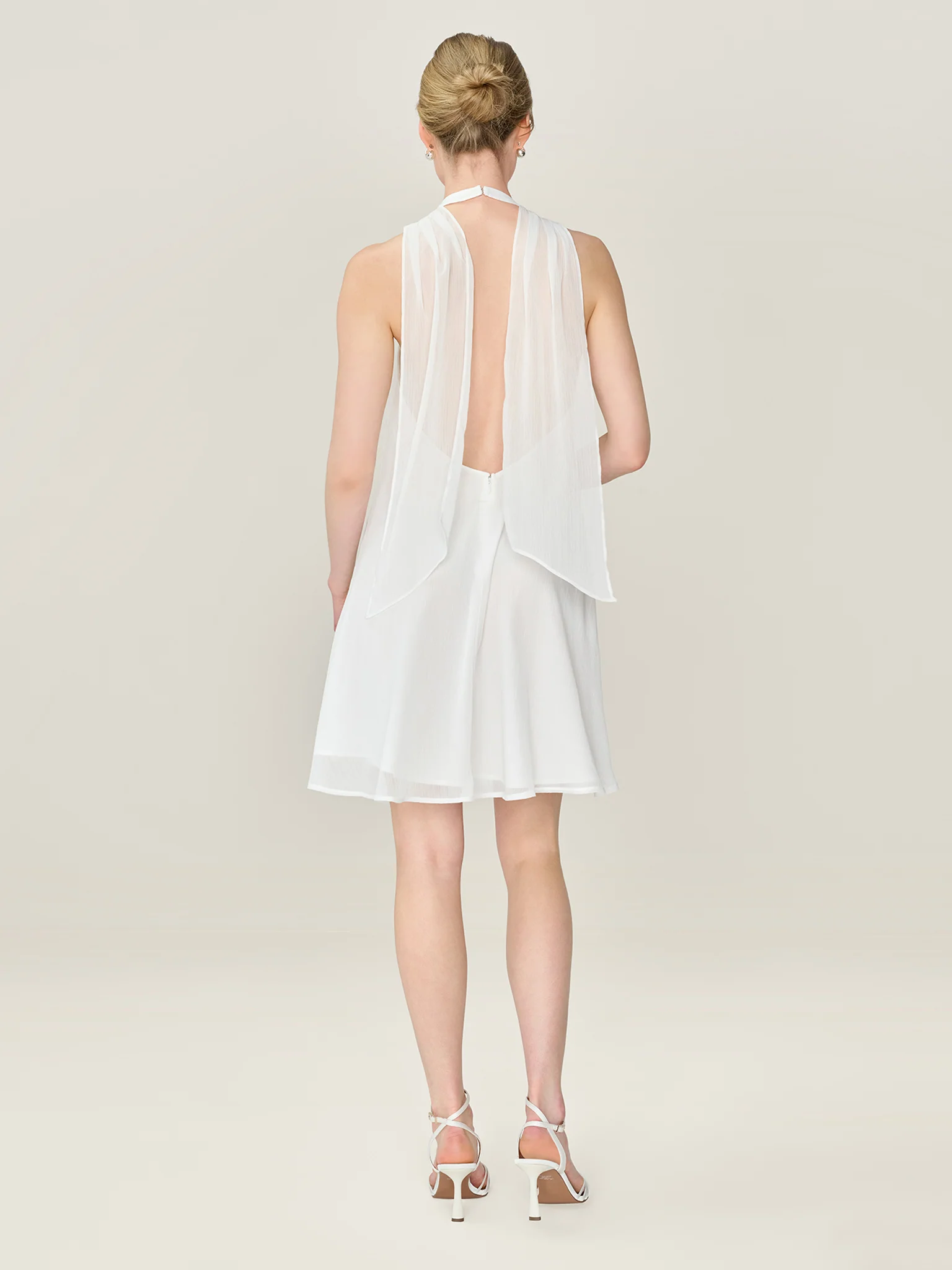 Demi Dress in Ivory - Image 6