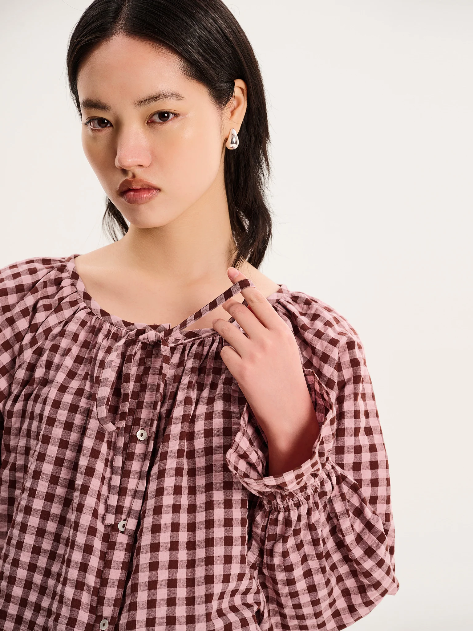 Dianne Gingham Shirt - Image 2
