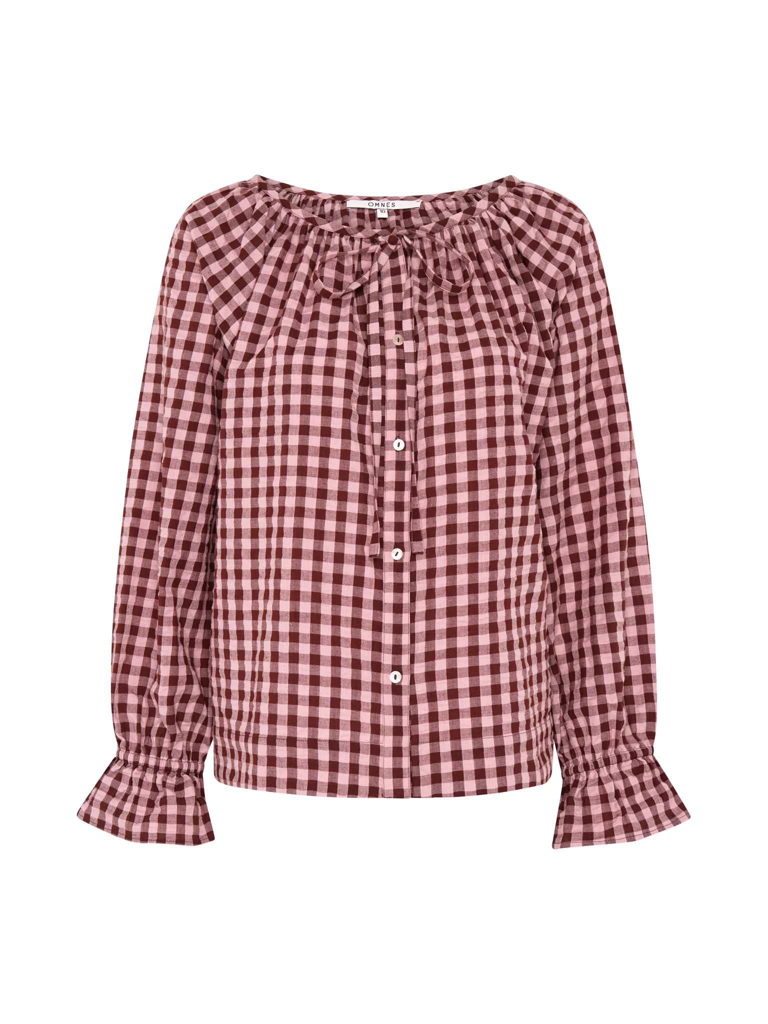 Dianne Gingham Shirt - Image 5